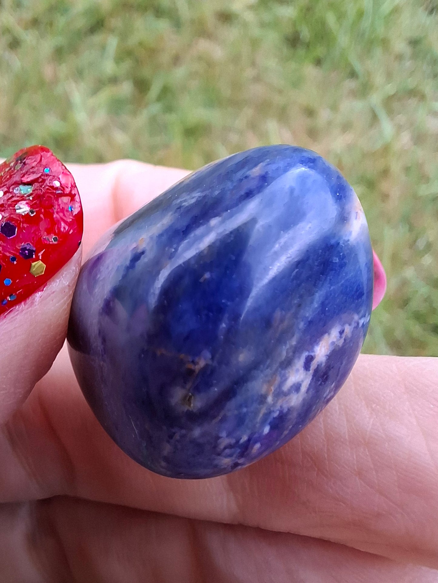 Sodalite, Tumble Stone, Crystal (Ref: T152)