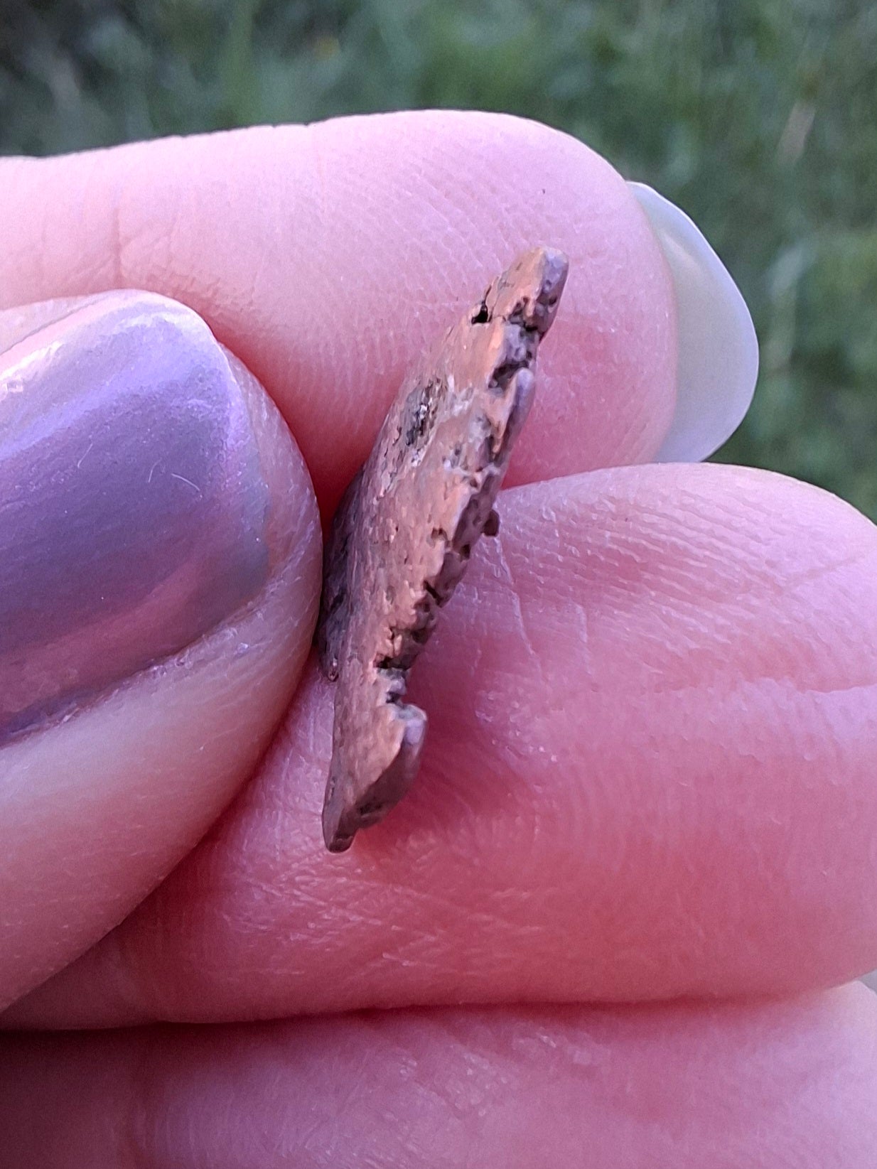 Native Copper Nugget, 0.96g, (Ref: COP8)