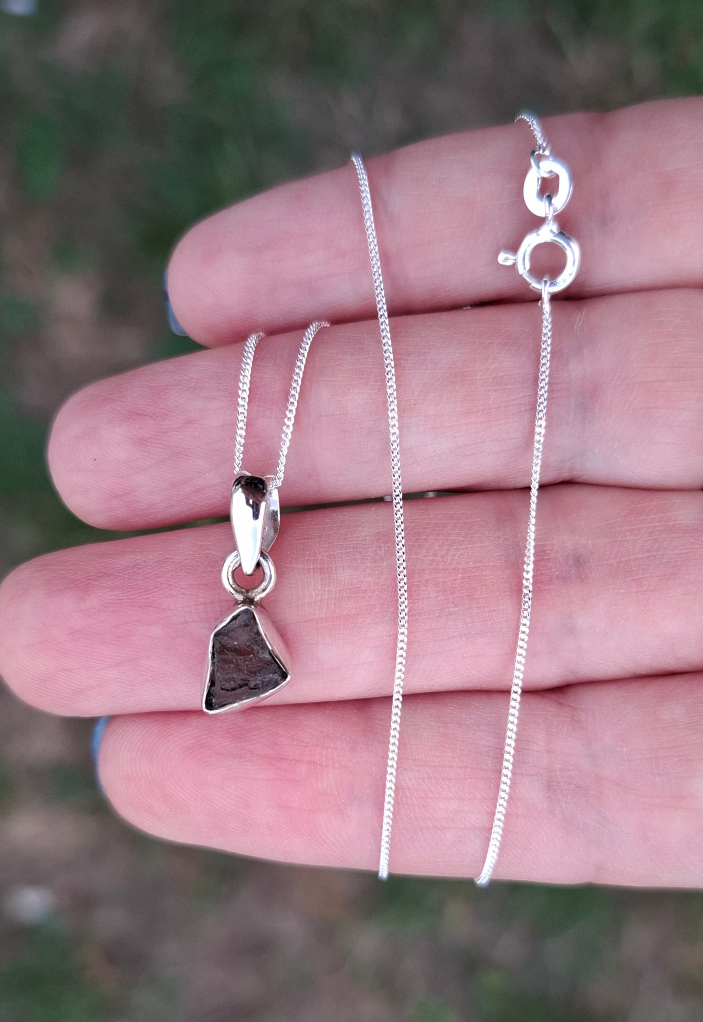 Curb Diamond cut, 0.9mm, 16 inch, 925 Silver CHAIN (Ref: Chain-1)