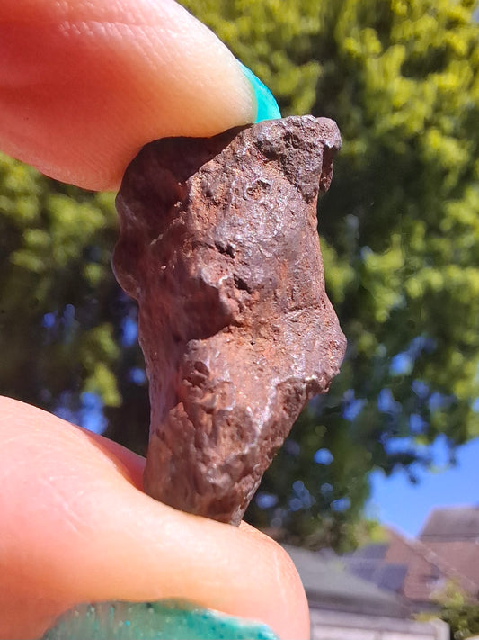 Gebel Kamil Iron Meteorite, 13.55g (Ref: K43)