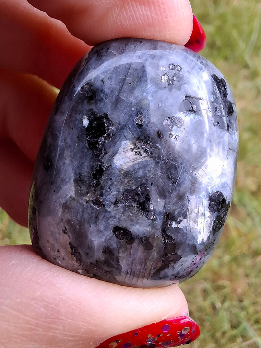 Larvikite, Tumble Stone, Crystal (Ref: T127)