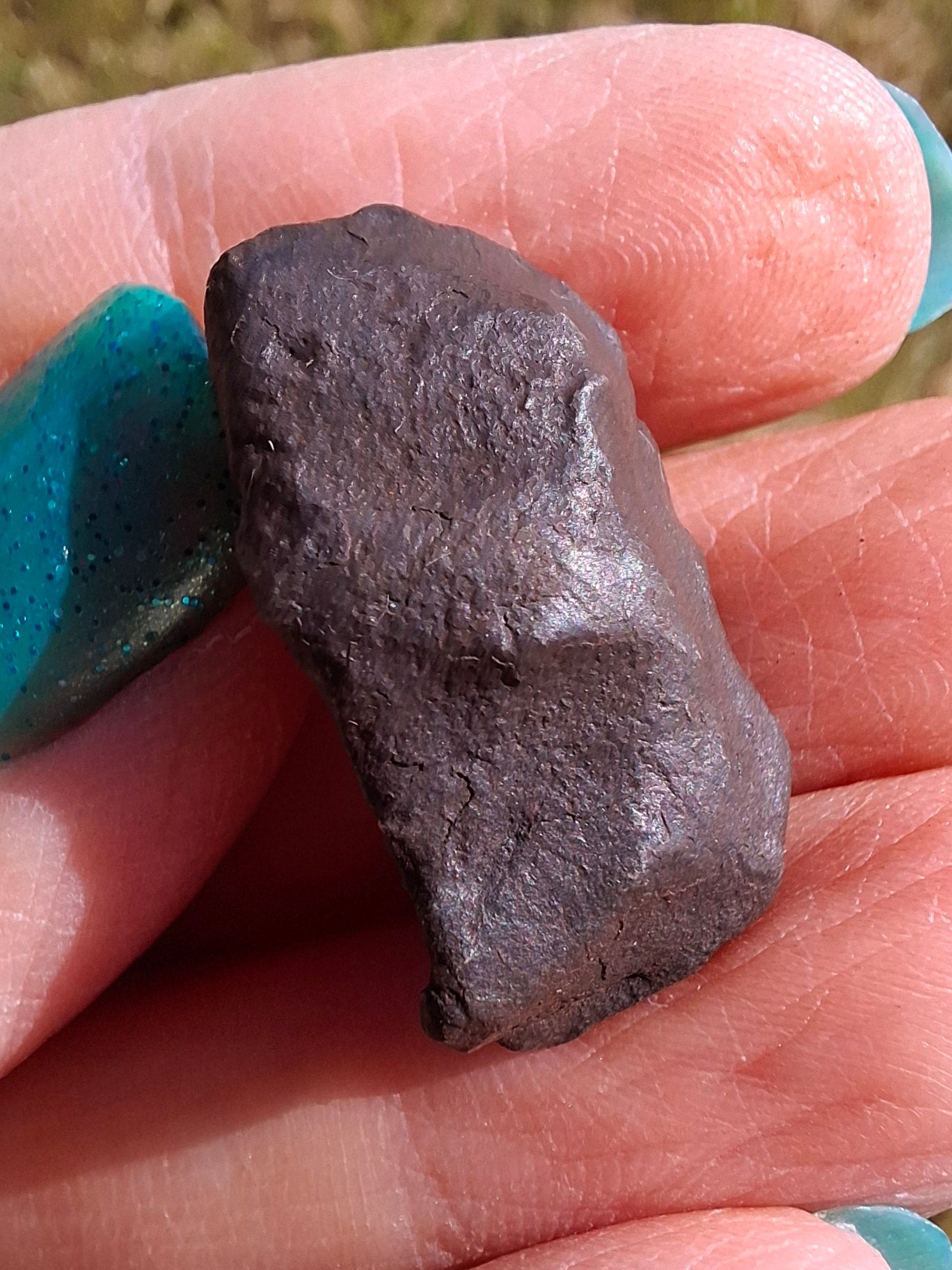 Gebel Kamil Iron Meteorite, 12.34g (Ref: K44)
