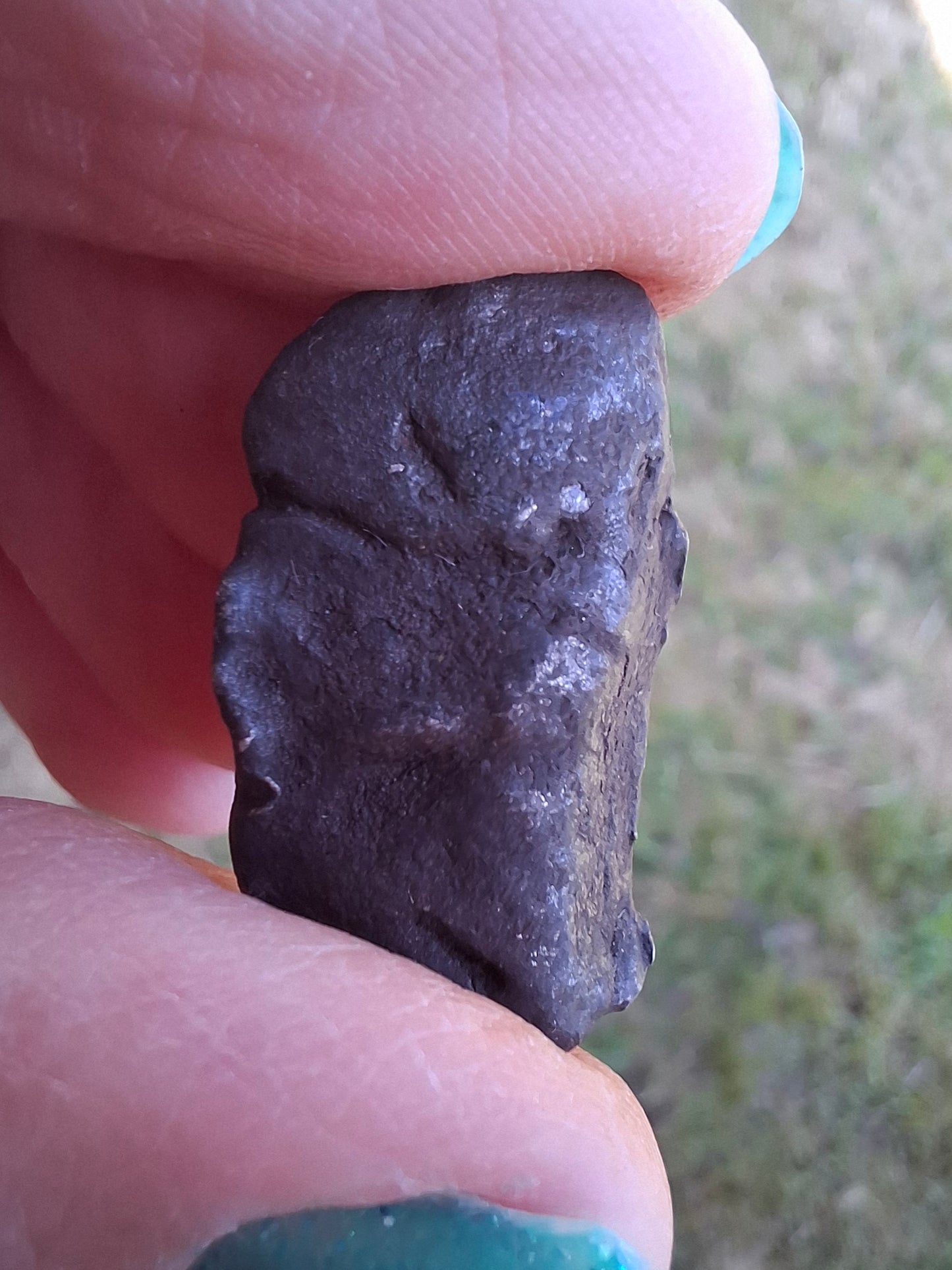 Gebel Kamil Iron Meteorite, 12.34g (Ref: K44)