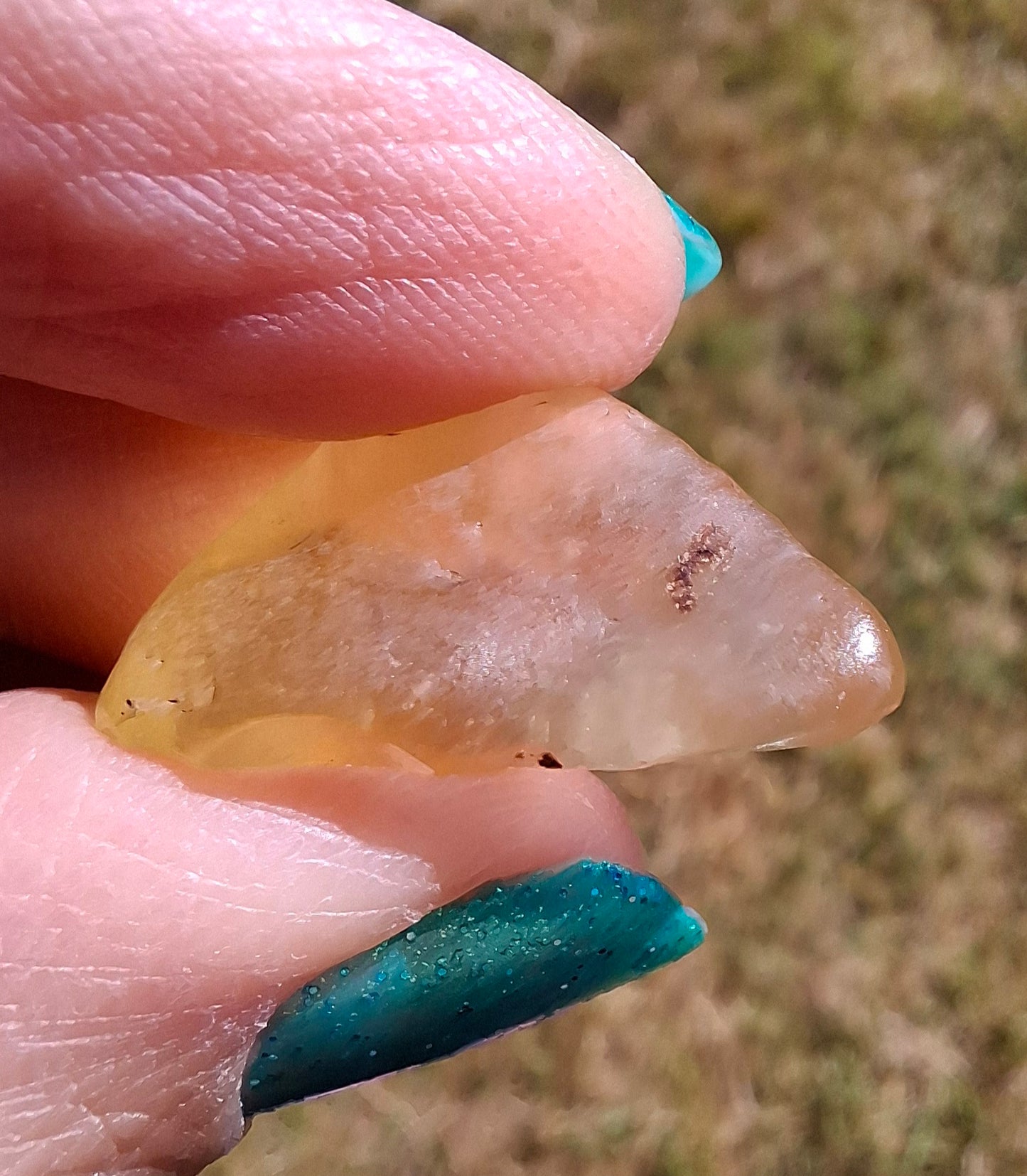 Libyan Desert Glass Piece, 4.76g, Tektite