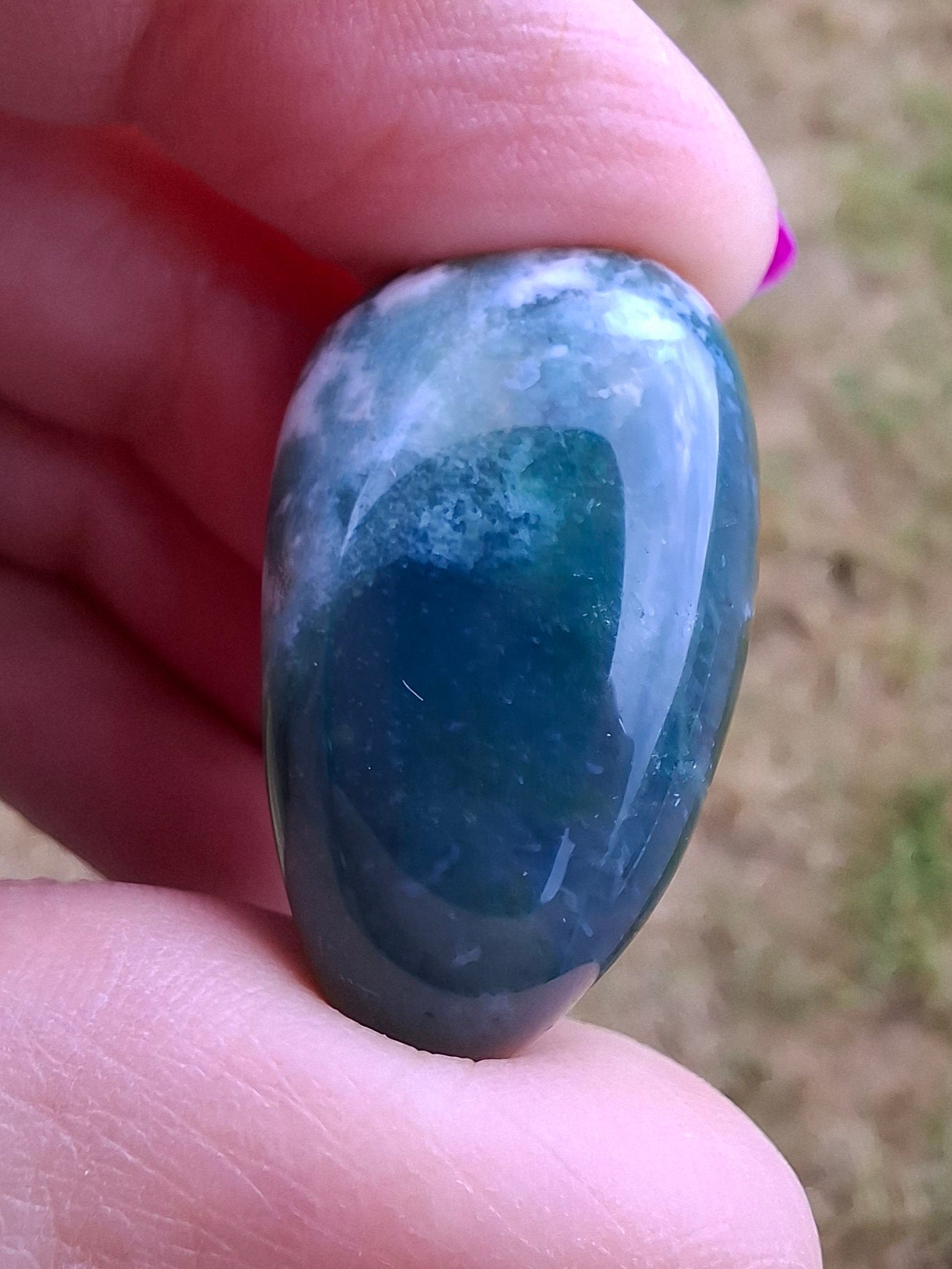 Tree Agate, Tumble Stone, Crystal (Ref: T4)