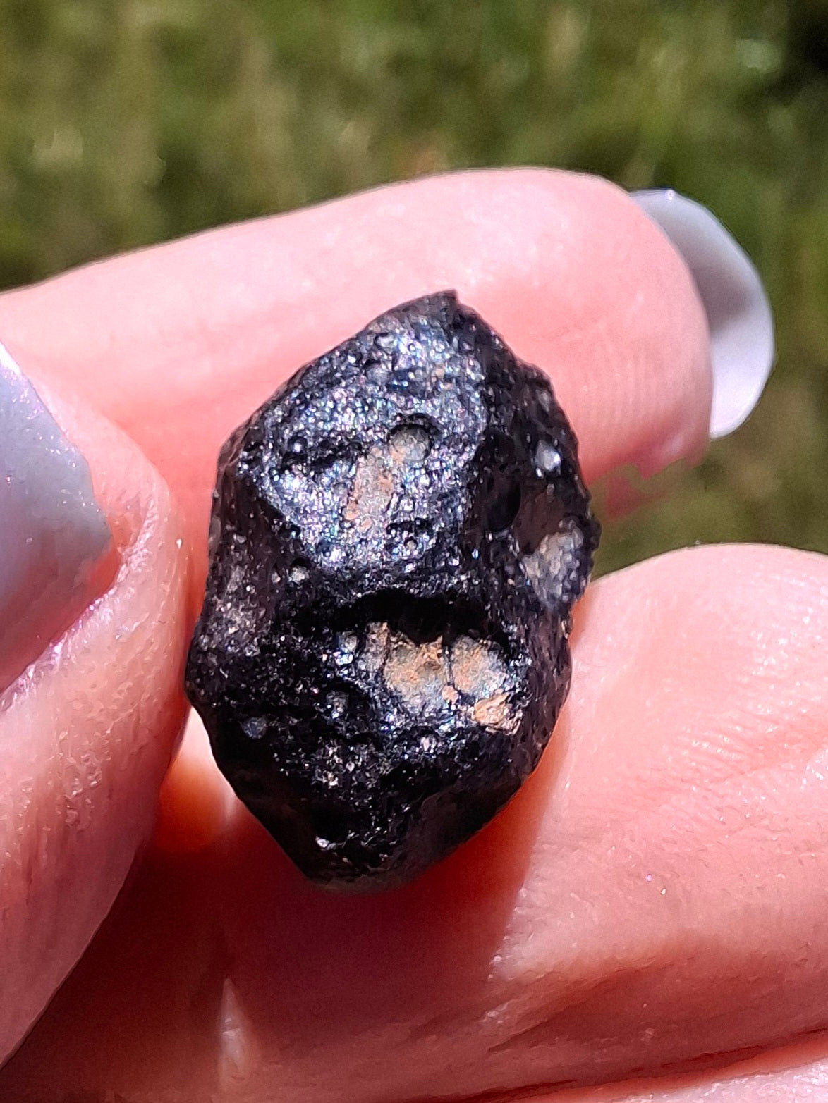 Ivory Coast (Ivorite), RAREST TEKTITE IN THE WORLD, 2.76g, Tektite (Ref: IV1)