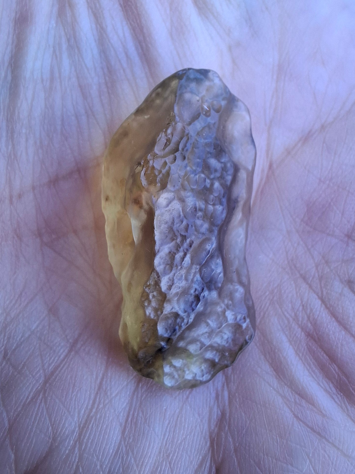 Libyan Desert Glass (darker) Piece, 8.76g, Tektite (Ref: L1367)