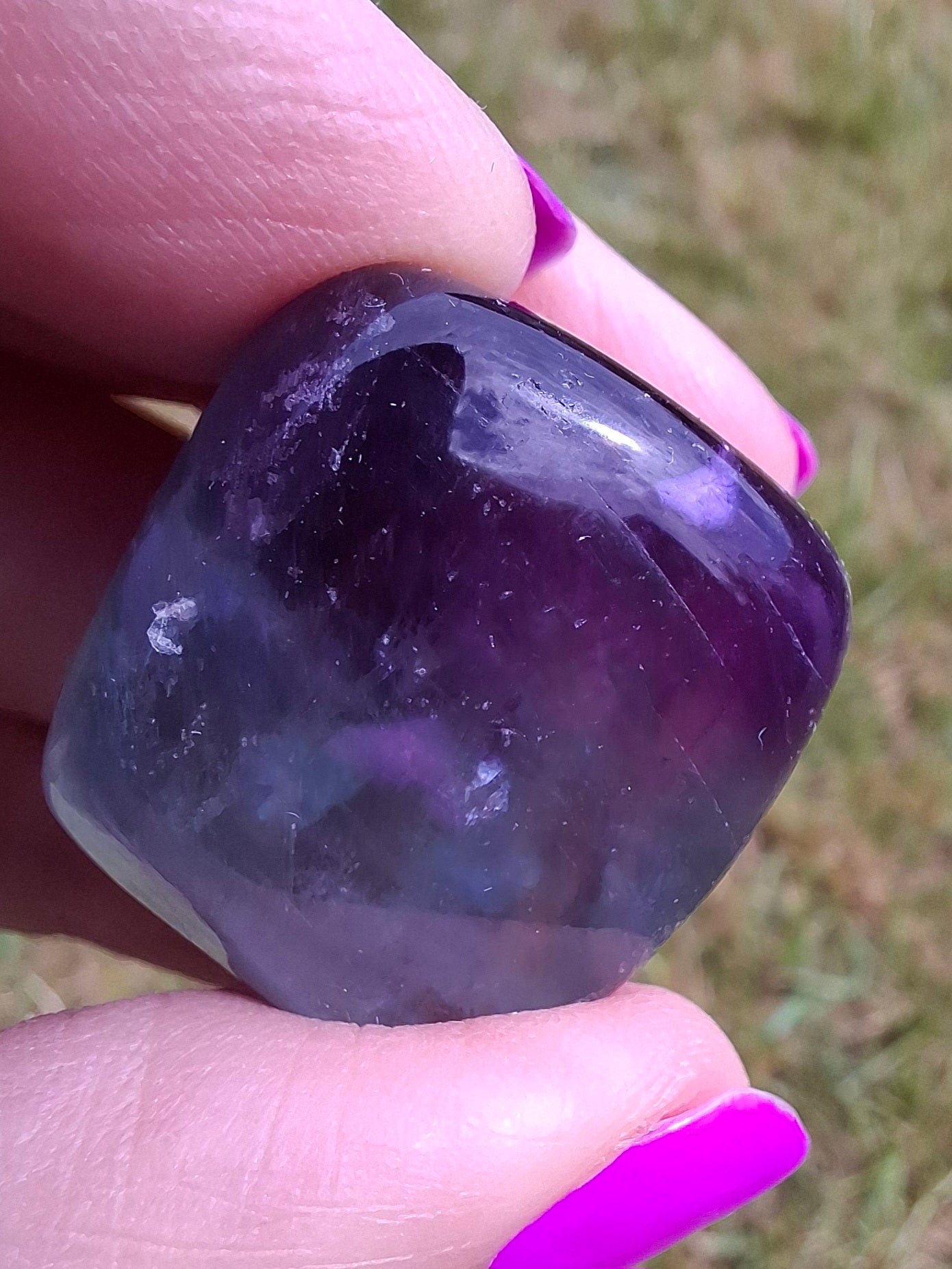 Fluorite, Tumble Stone, Crystal (Ref: T55)