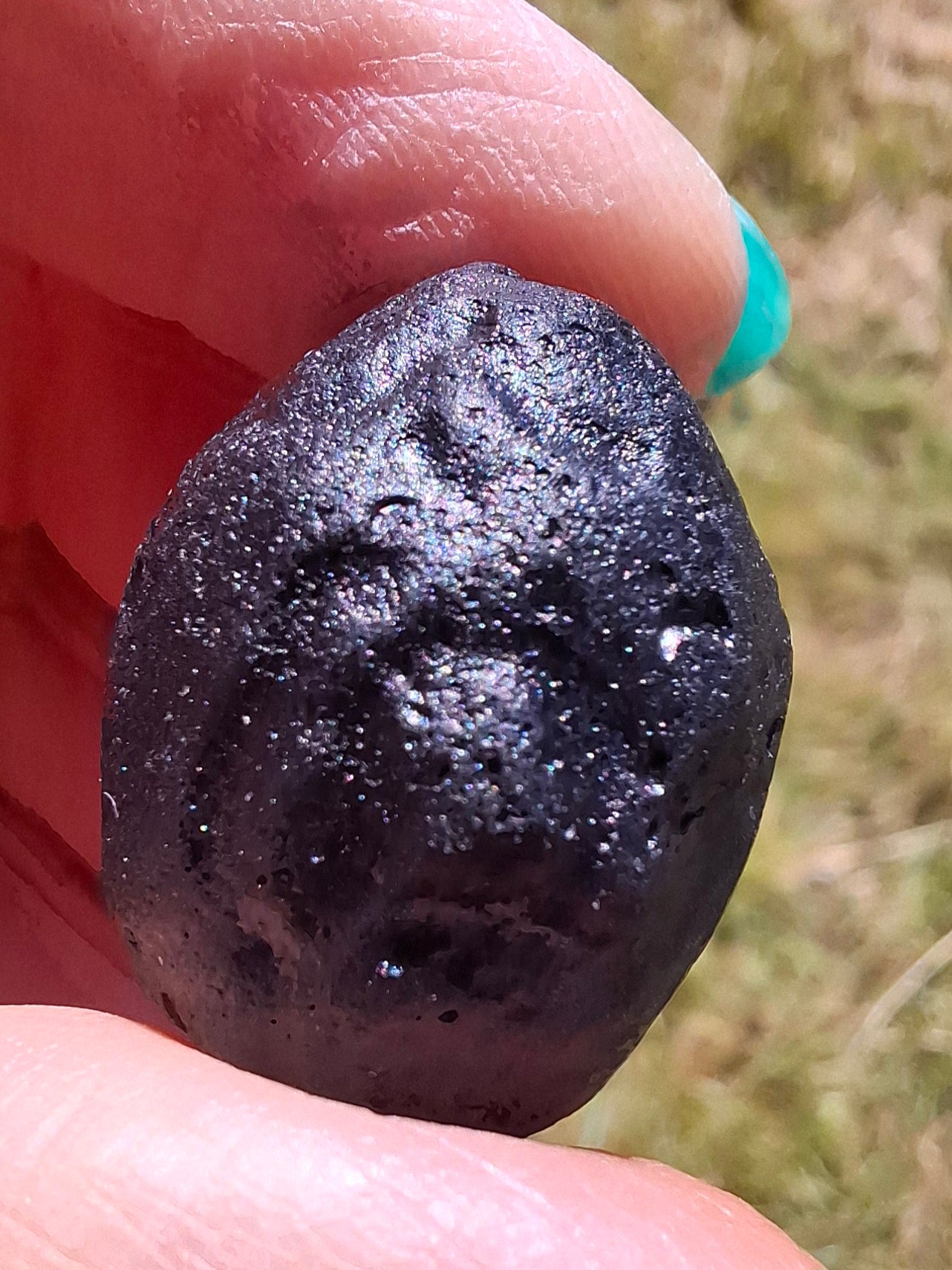 Philippinite (Rizalite), 11.31g, Tektite