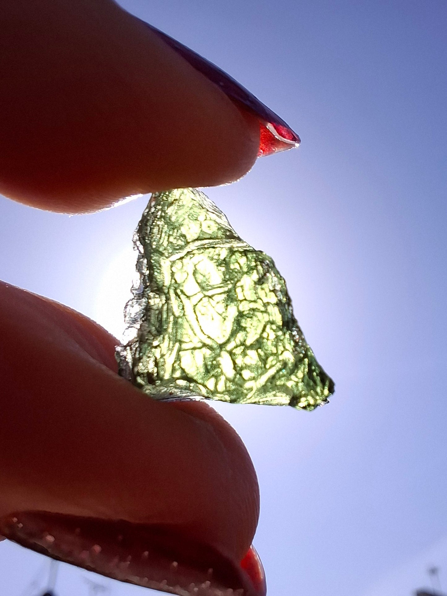 Moldavite Piece, 1.55g, Tektite (Ref: 1469)