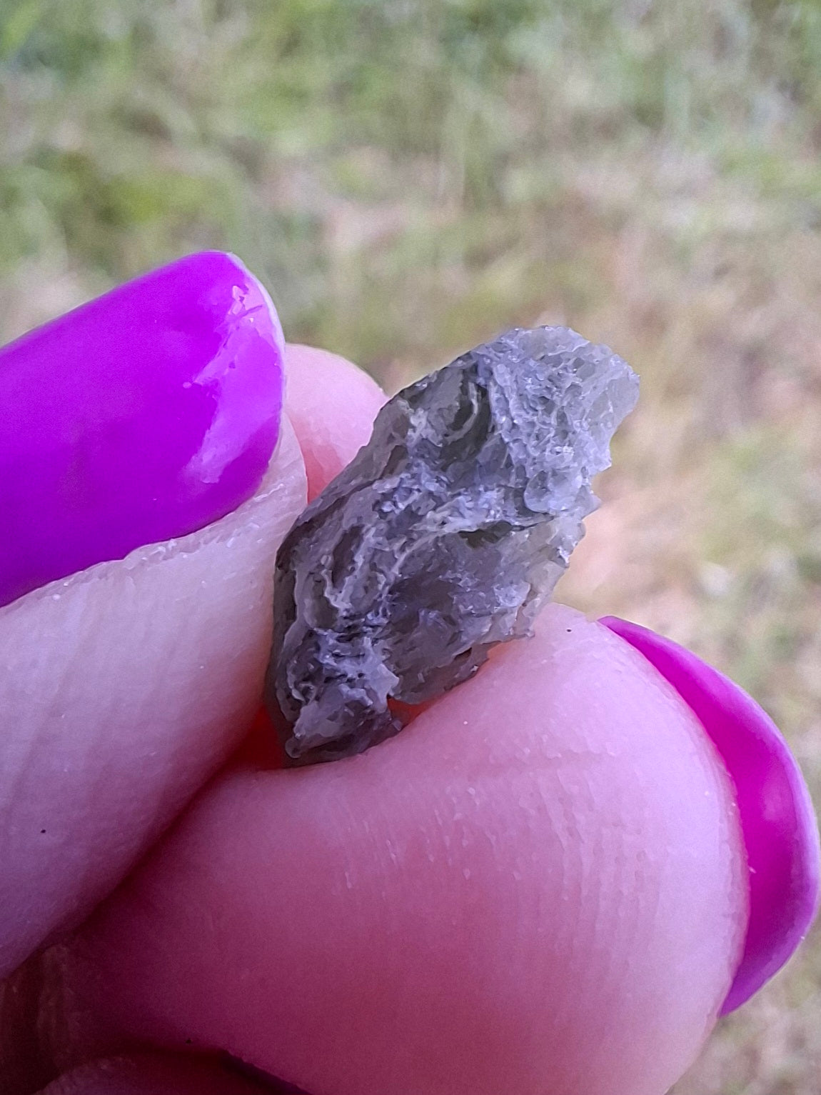 Moldavite Piece, 0.78g, Tektite (Ref: 1451)