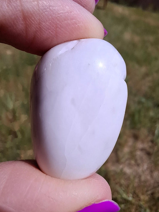 Howlite, Tumble Stone, Crystal (Ref: T41)