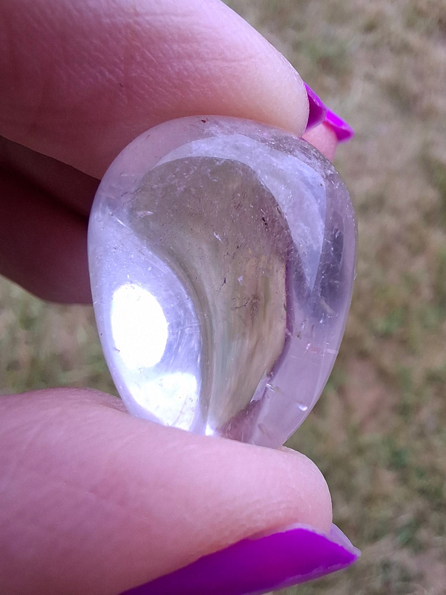 Clear Quartz, Tumble Stone, Crystal (Ref: T30)
