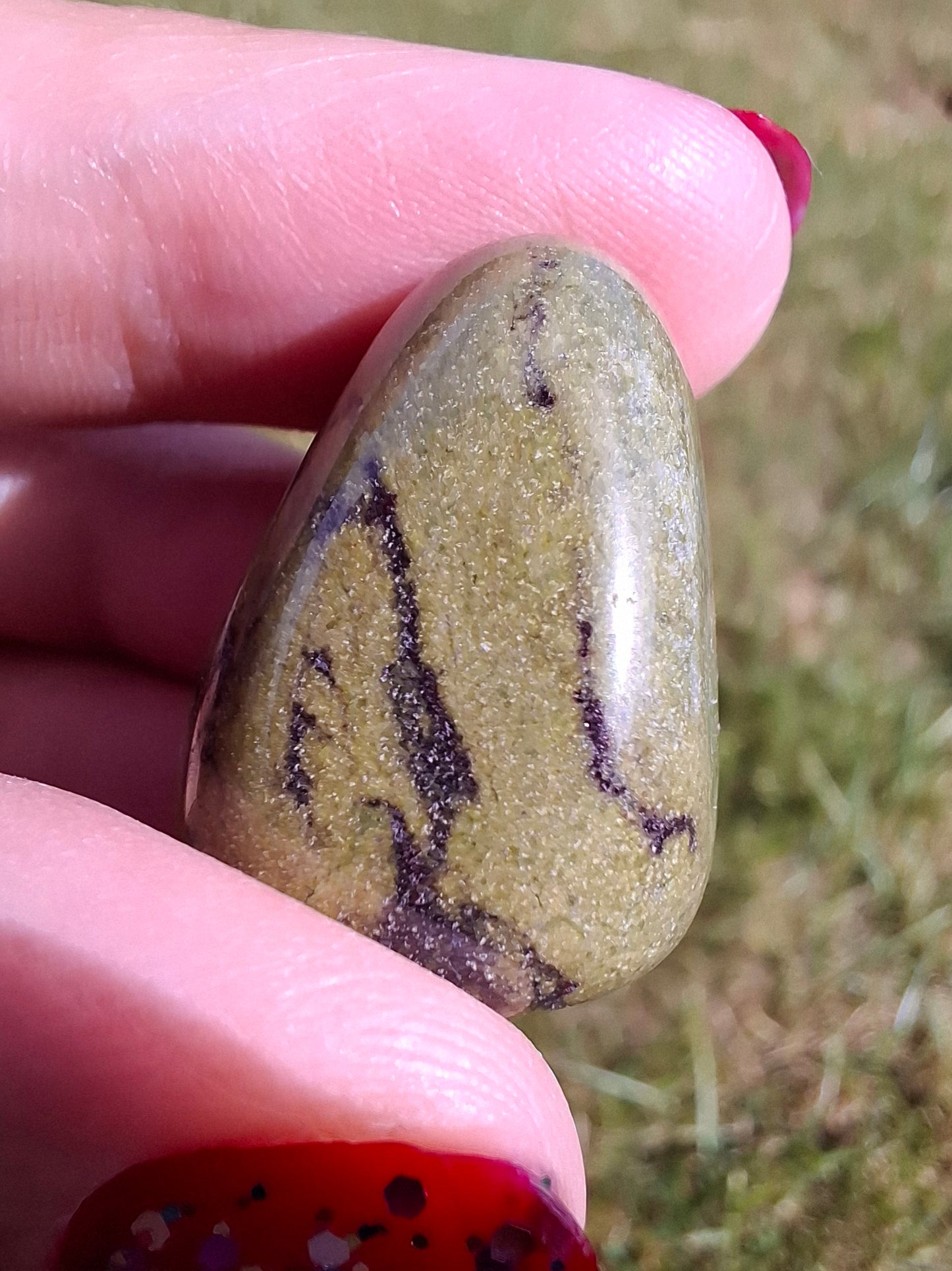 Dragons Blood Jasper, Tumble Stone, Crystal (T111)