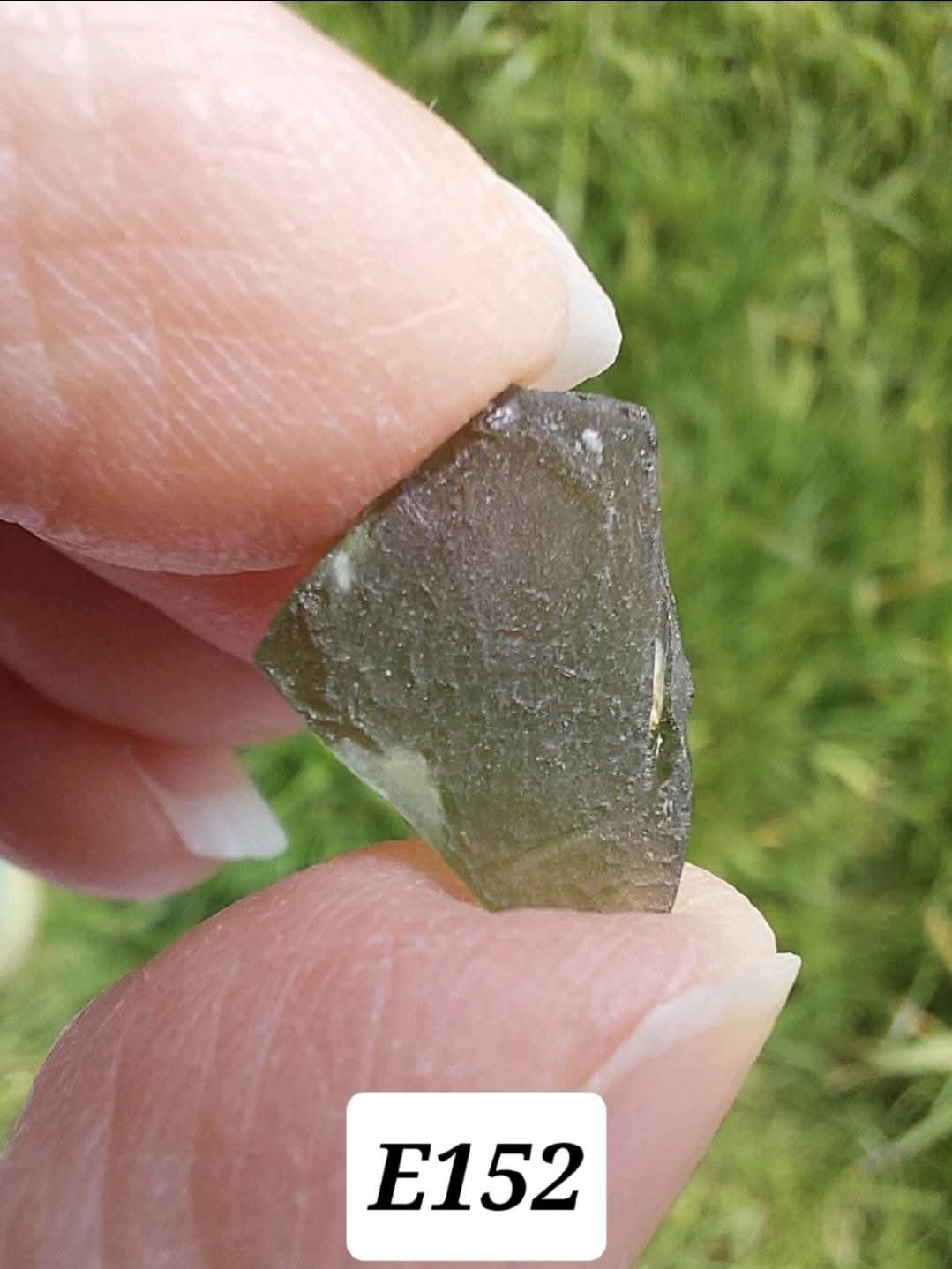 Moldavite Piece, 0.92g, Tektite (Ref: E152)
