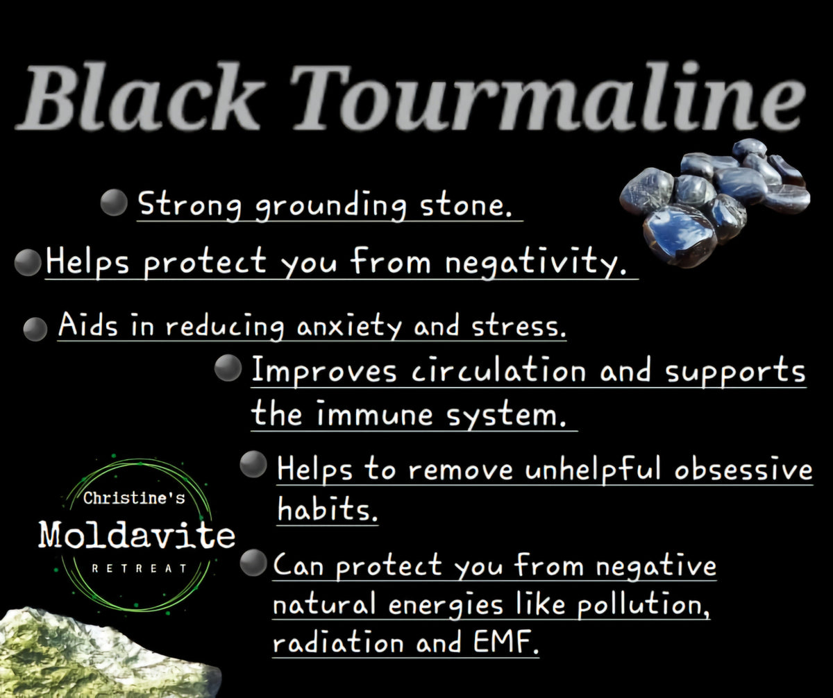 Black Tourmaline RAW, 8.70g, Crystal (Ref: RBT4)