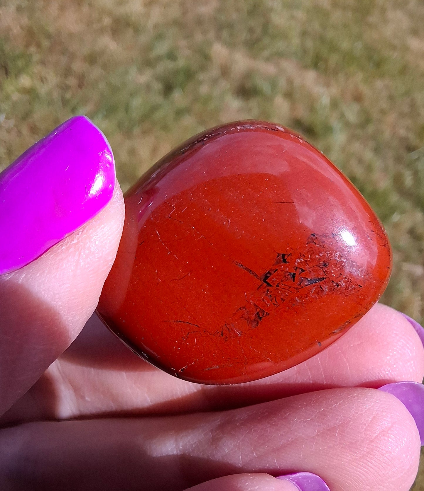 Red Jasper, Tumble Stone, Crystal (Ref: T86)