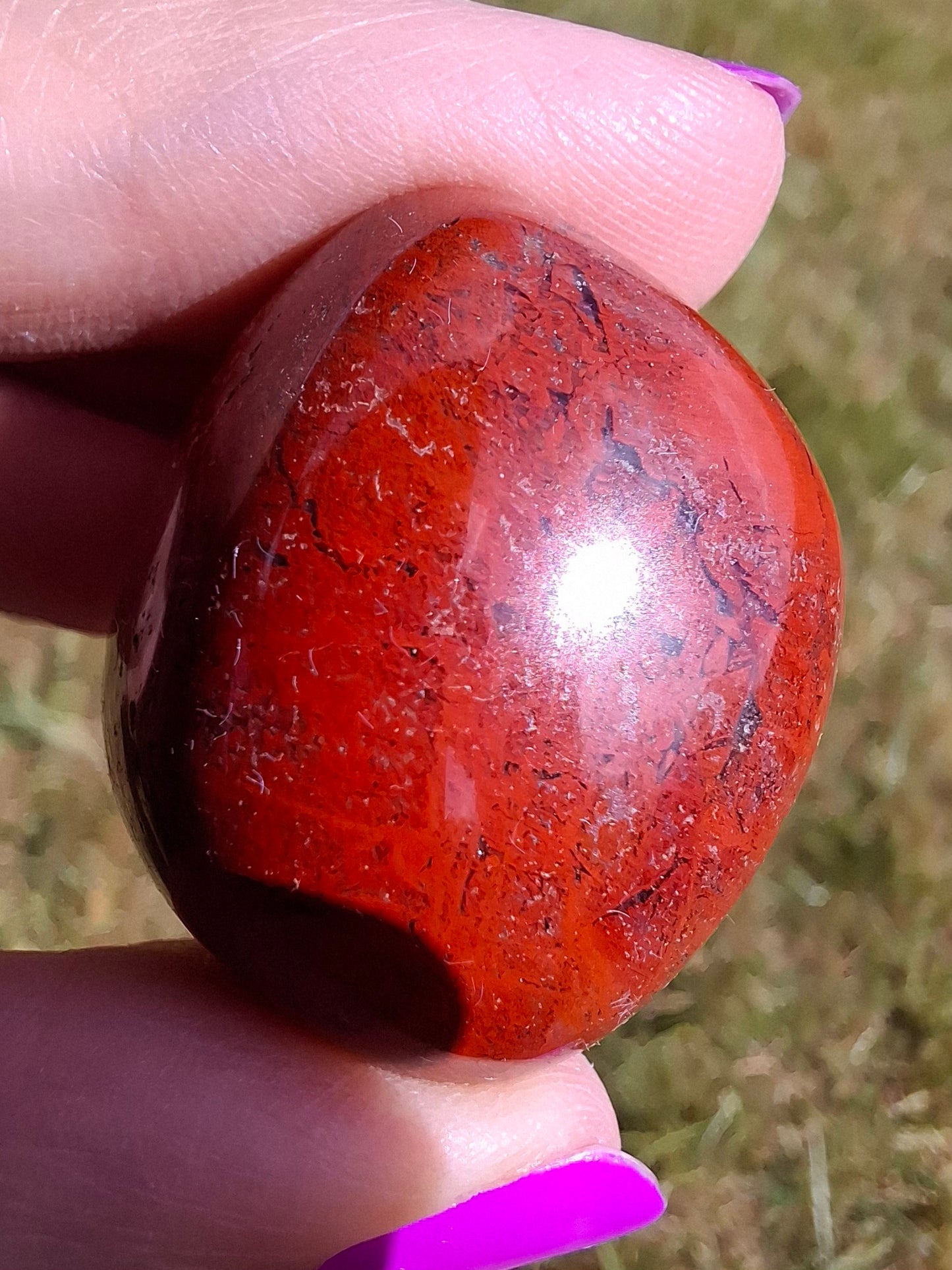 Red Jasper, Tumble Stone, Crystal (Ref: T86)