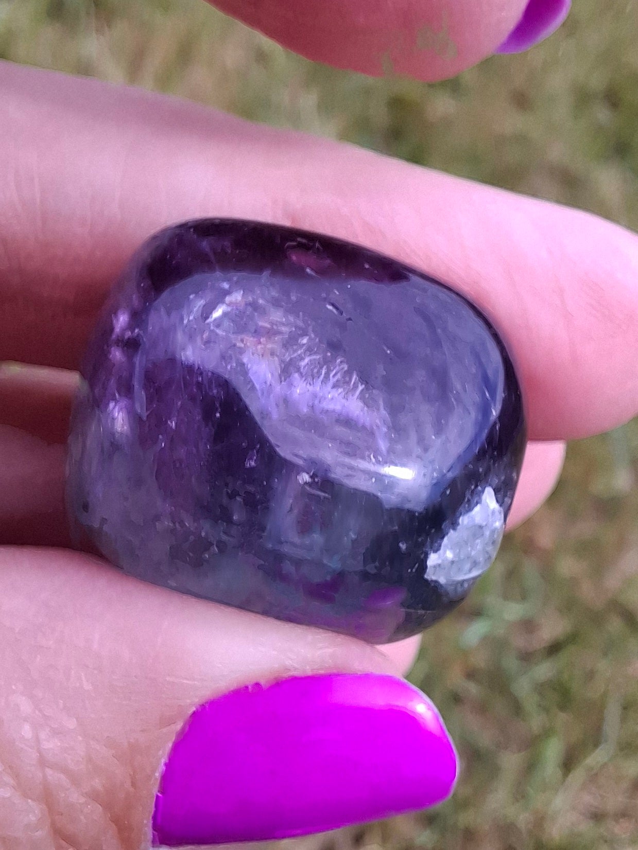 Fluorite, Tumble Stone, Crystal (Ref: T55)