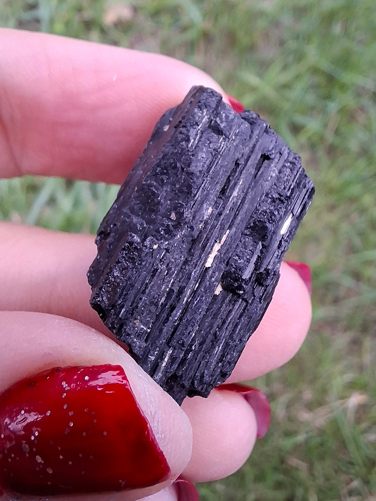 Black Tourmaline RAW, 9.43g, Crystal (Ref: RBT20)