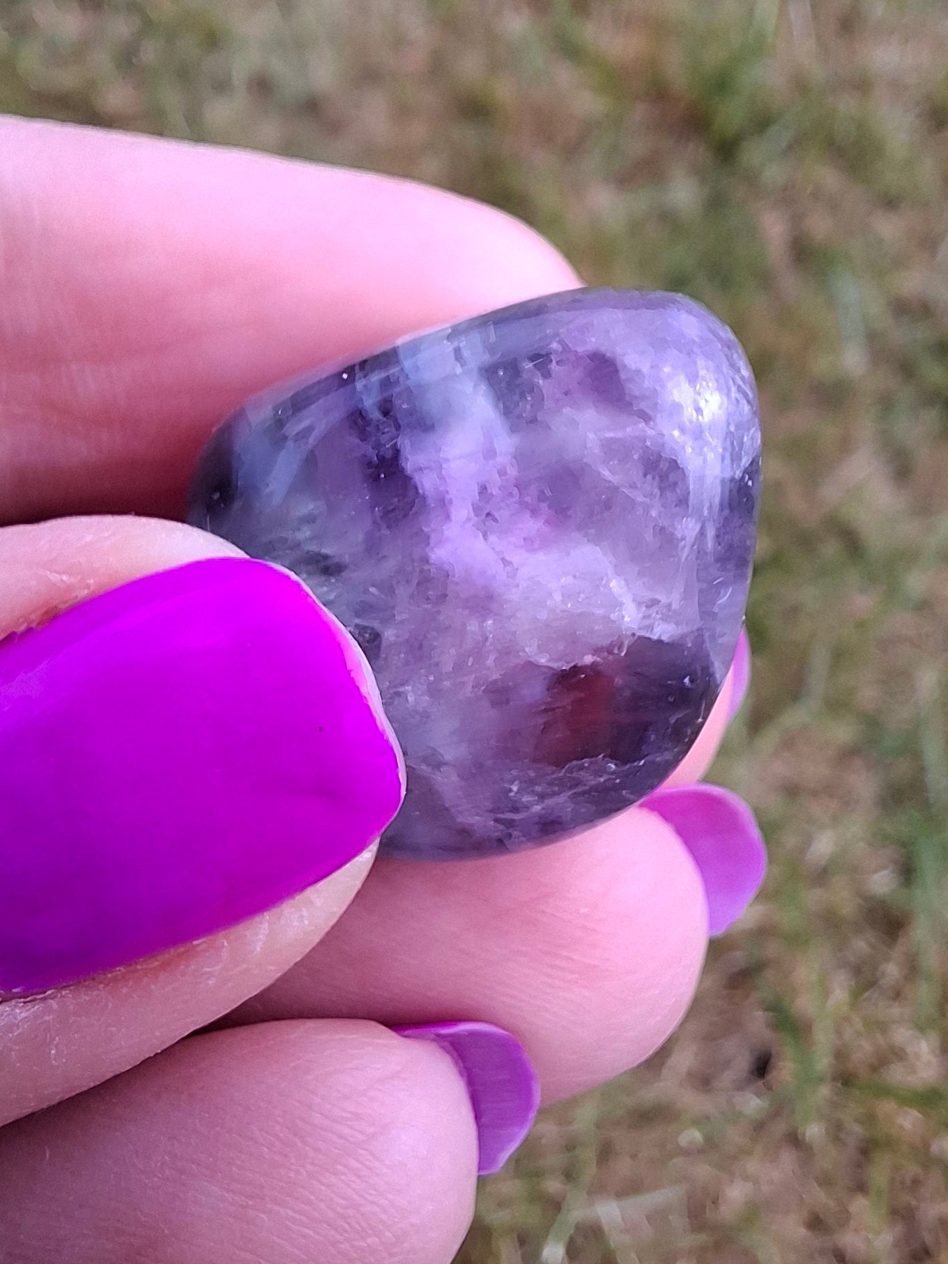Fluorite, Tumble Stone, Crystal (Ref: T53)