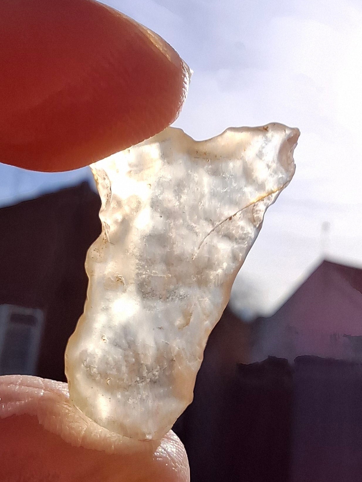 Libyan Desert Glass small Piece, 2.30g, Tektite (Ref: L1355)