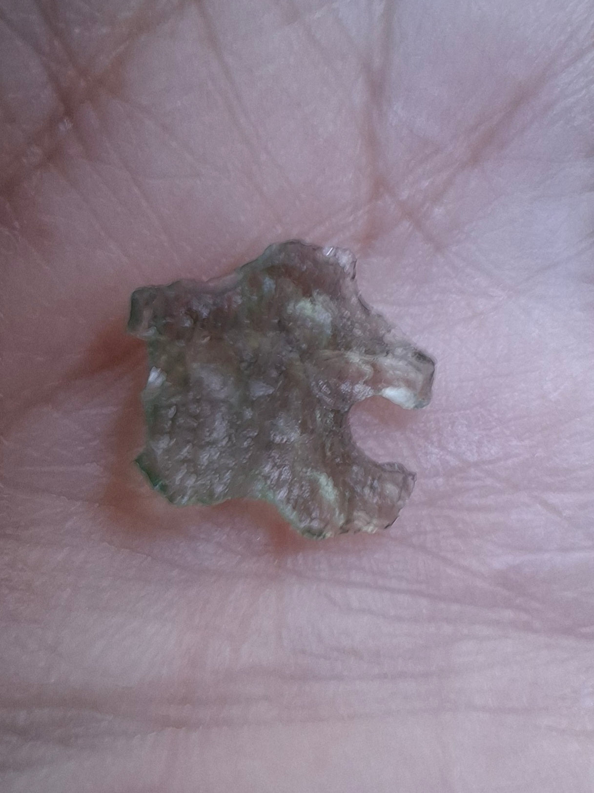 Moldavite small Piece, 0.30g, Tektite (Ref: 1437)
