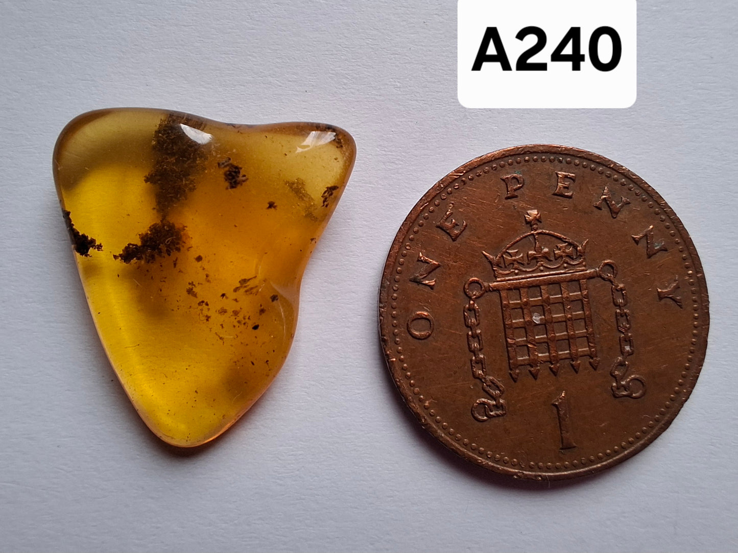 Baltic Amber, 0.91g, Fossil (Ref: A240)