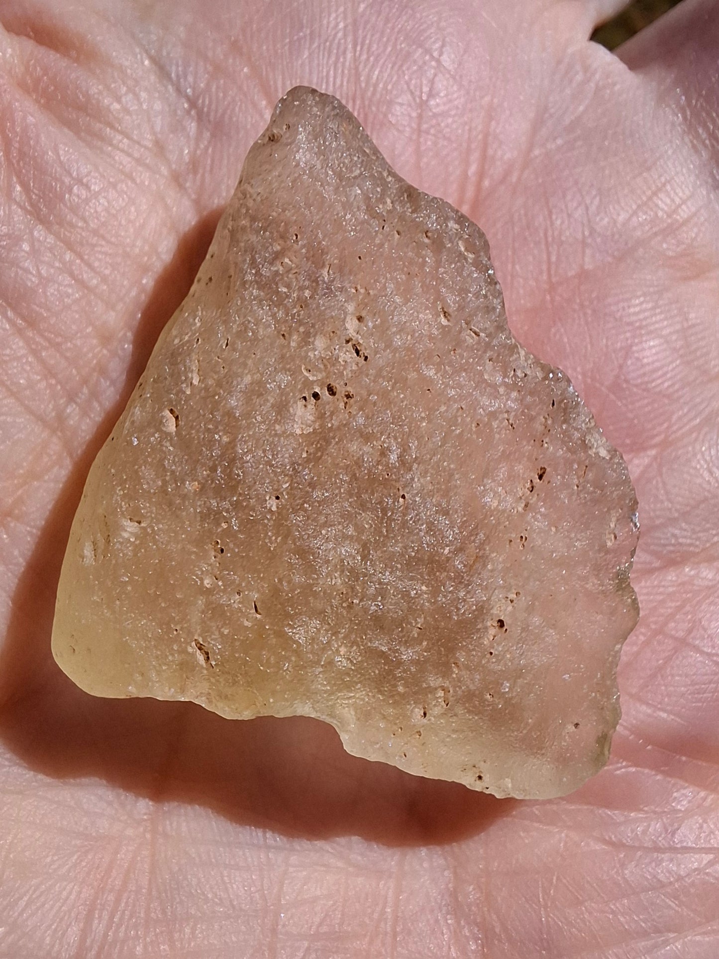 Libyan Desert Glass Piece, 11.78g, Tektite