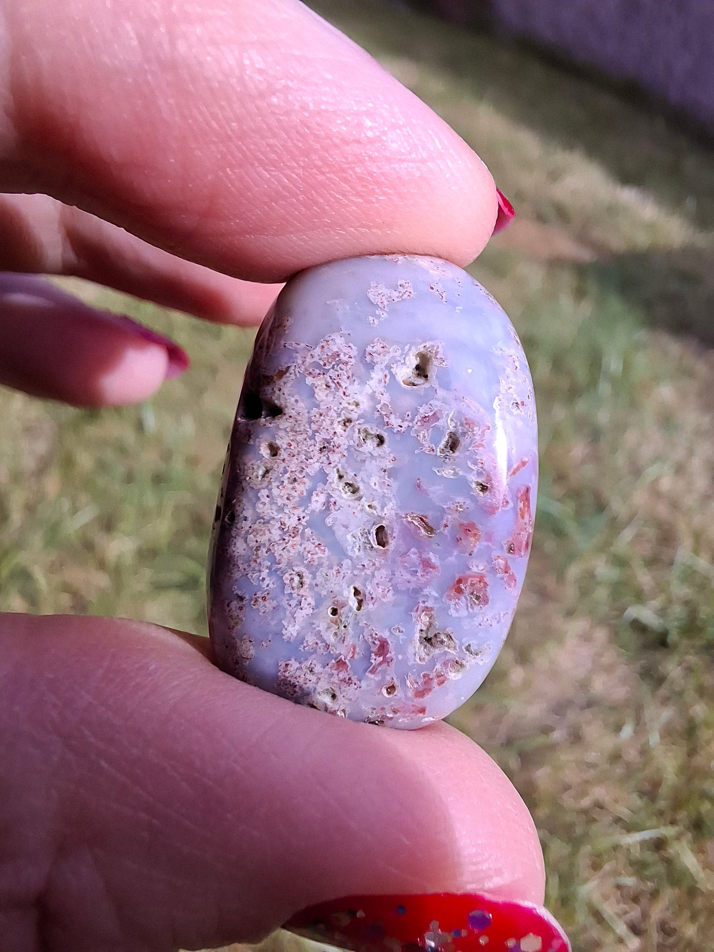 Ocean Jasper, Tumble Stone, Crystal (Ref: T203)