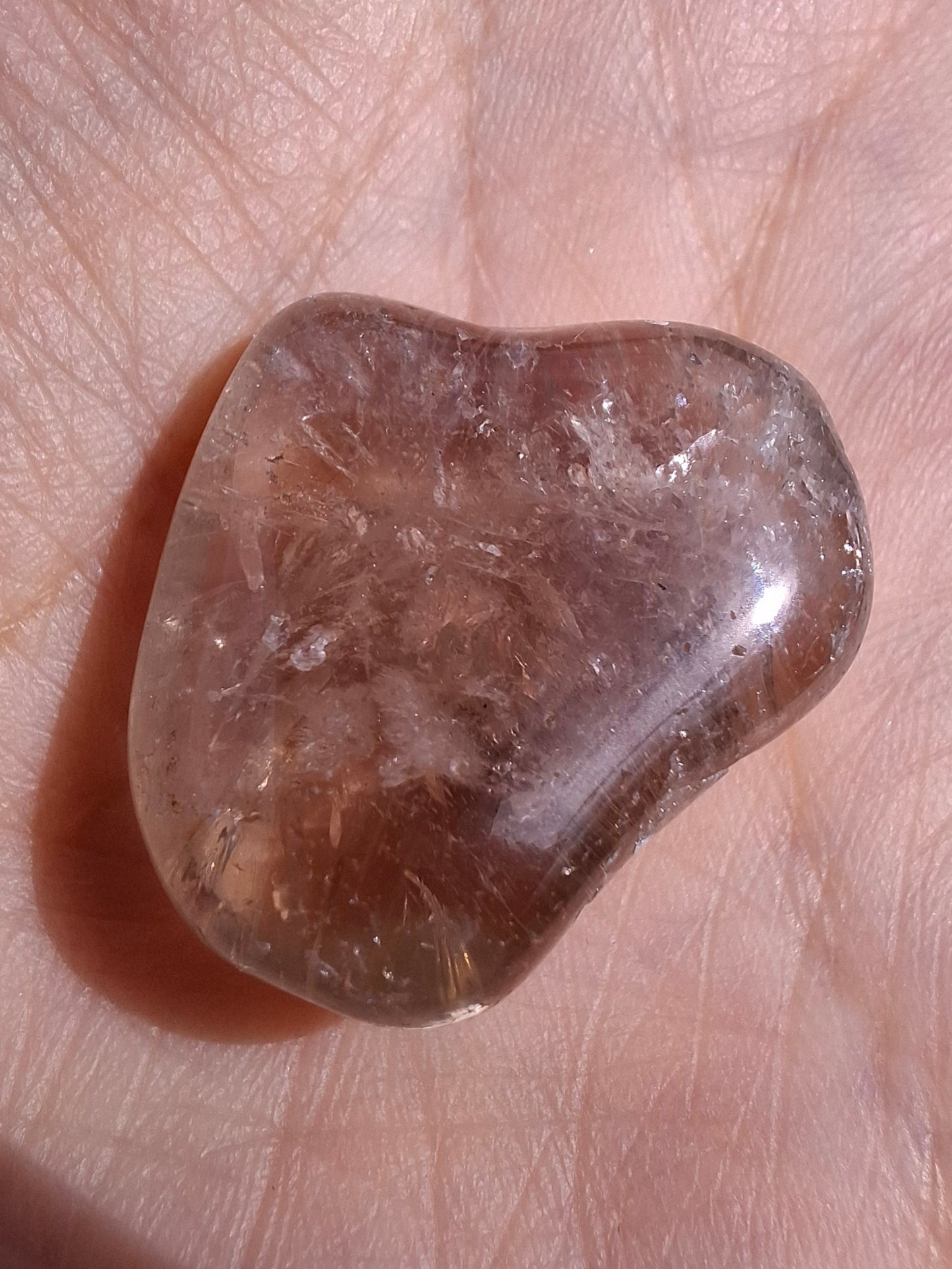 Smoky Quartz, Tumble Stone, Crystal (Ref: T108)