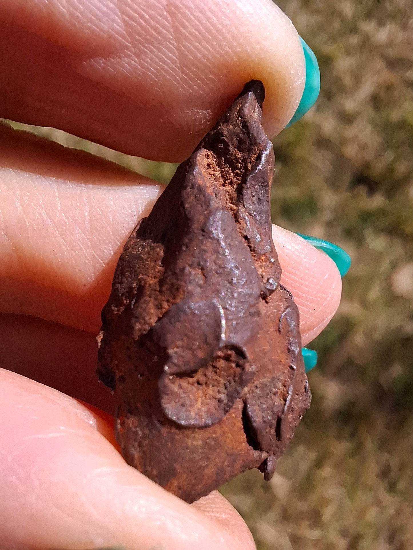 Gebel Kamil Iron Meteorite, 9.78g (Ref: K39)