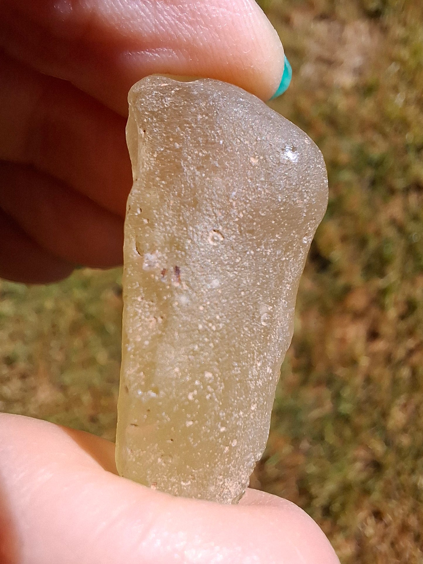Libyan Desert Glass Piece, 12.30g, Tektite