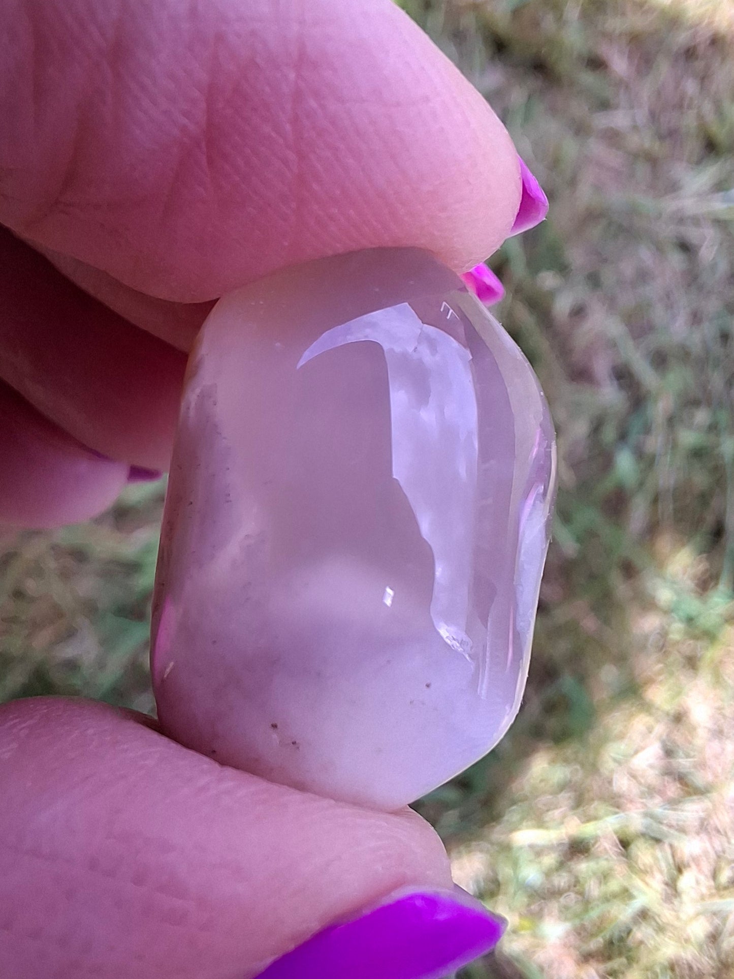 Flower Agate, Tumble Stone, Crystal (Ref: T76)