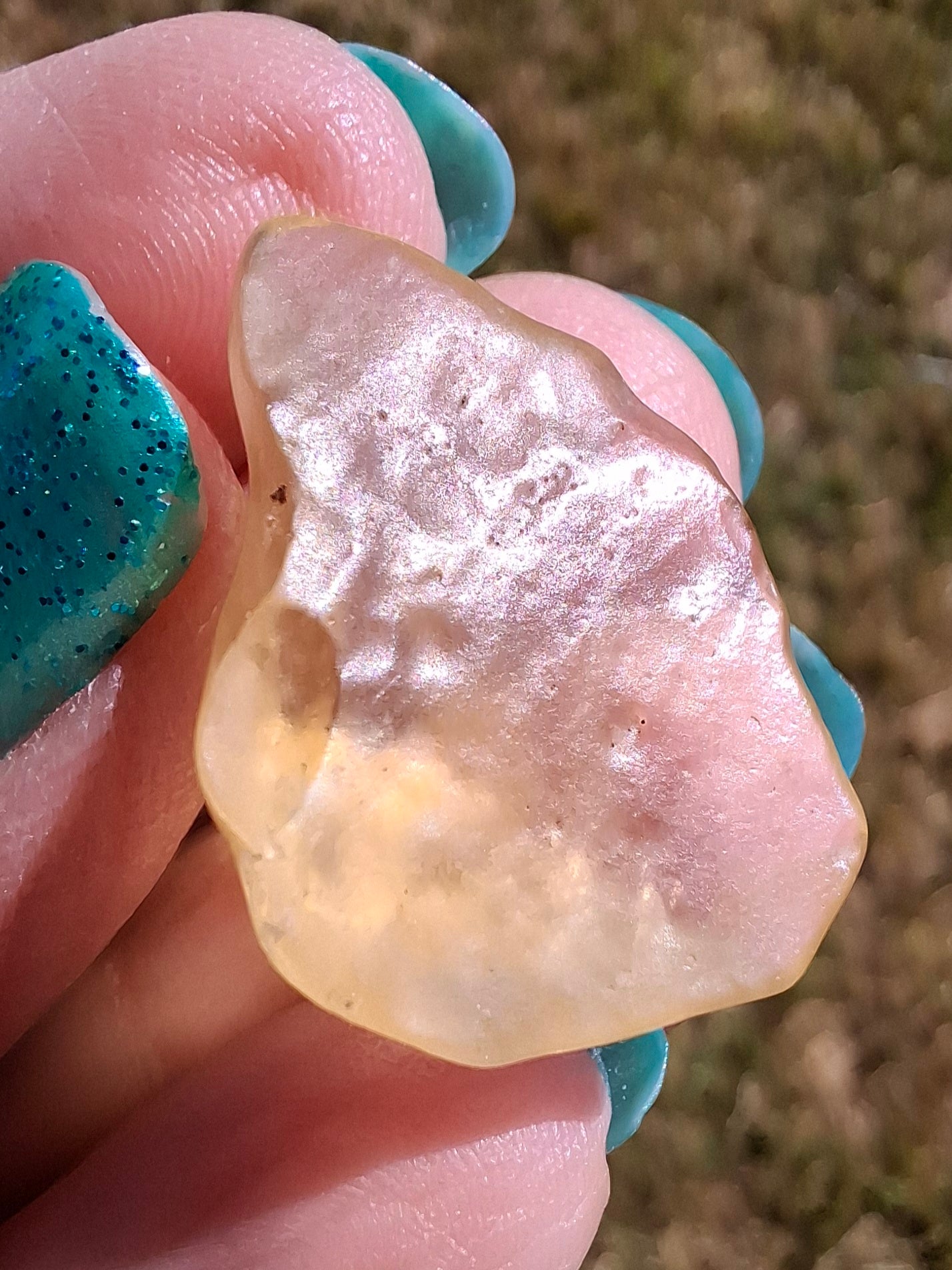Libyan Desert Glass Piece, 4.76g, Tektite