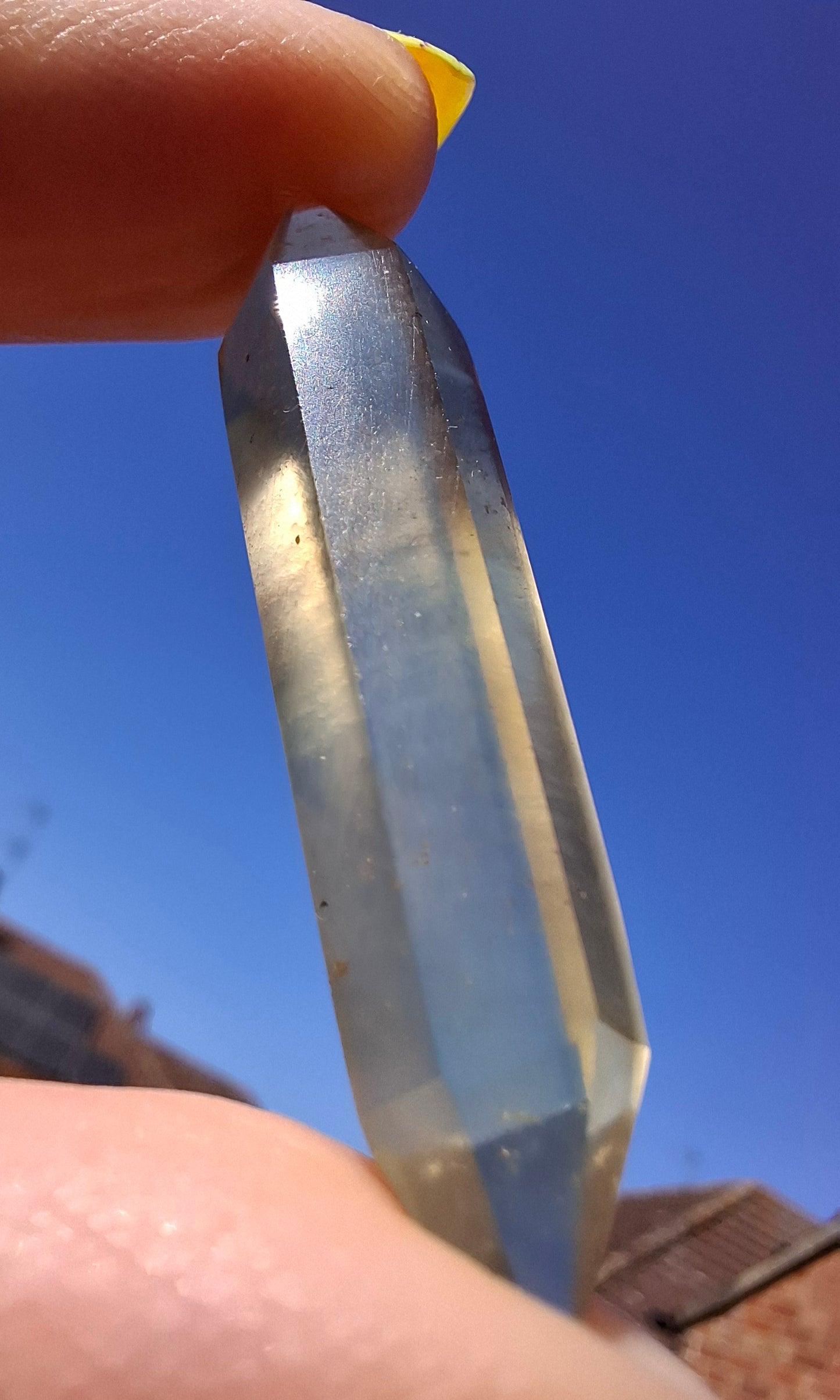 Libyan Desert Glass DT Carving, 4.71g, Tektite (Ref: LDT9)