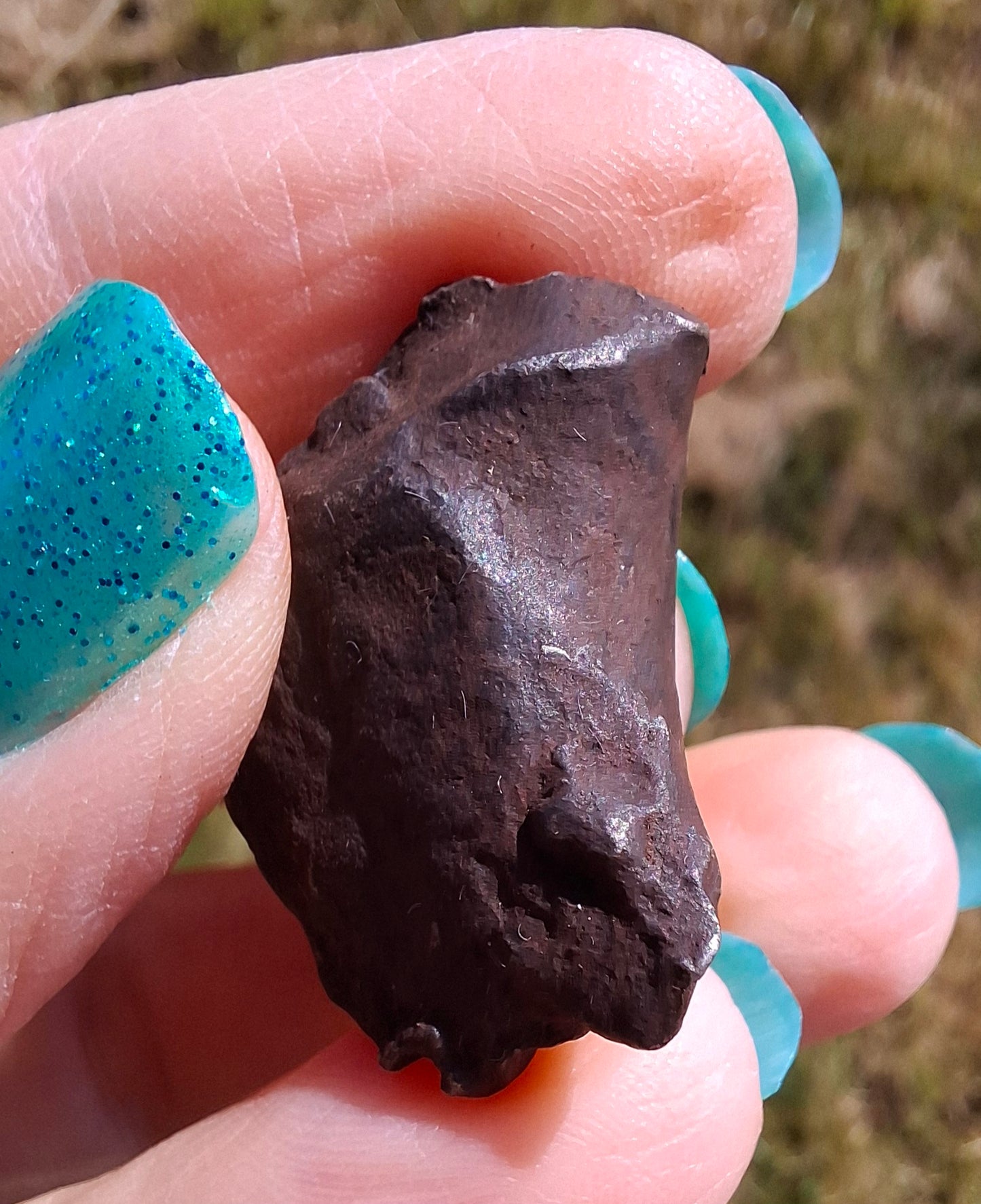 Gebel Kamil Iron Meteorite, 19.66g (Ref: K40)