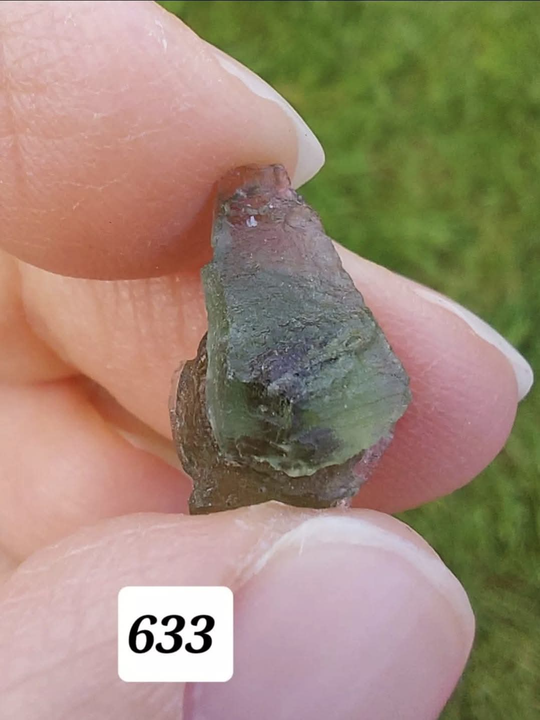 Moldavite Piece, 1.00g, Tektite (Ref: 633)