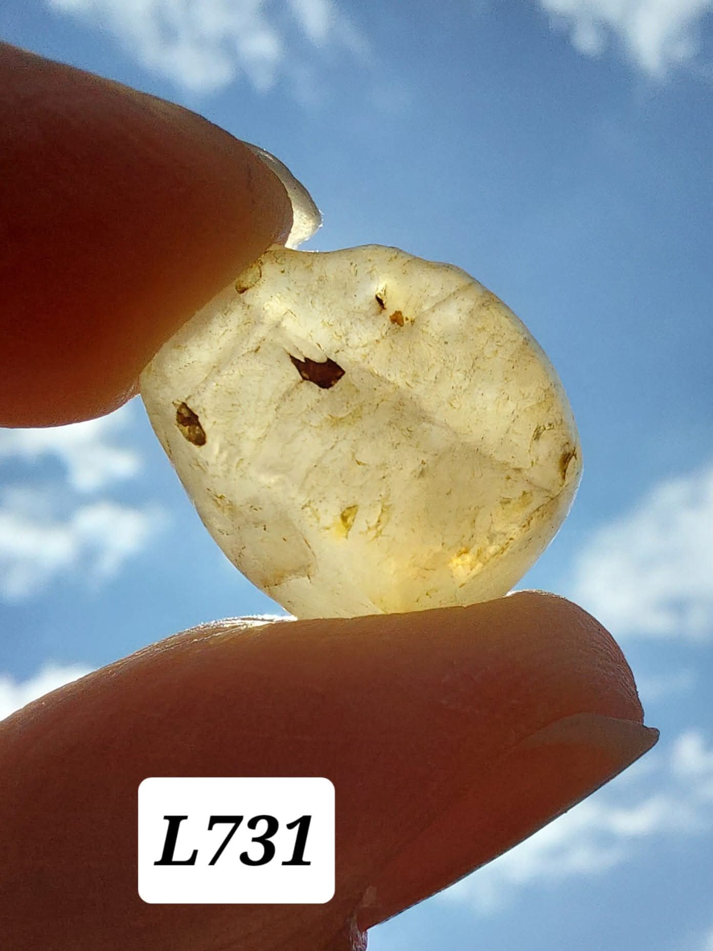 Libyan Desert Glass Piece, 3.32g, Tektite