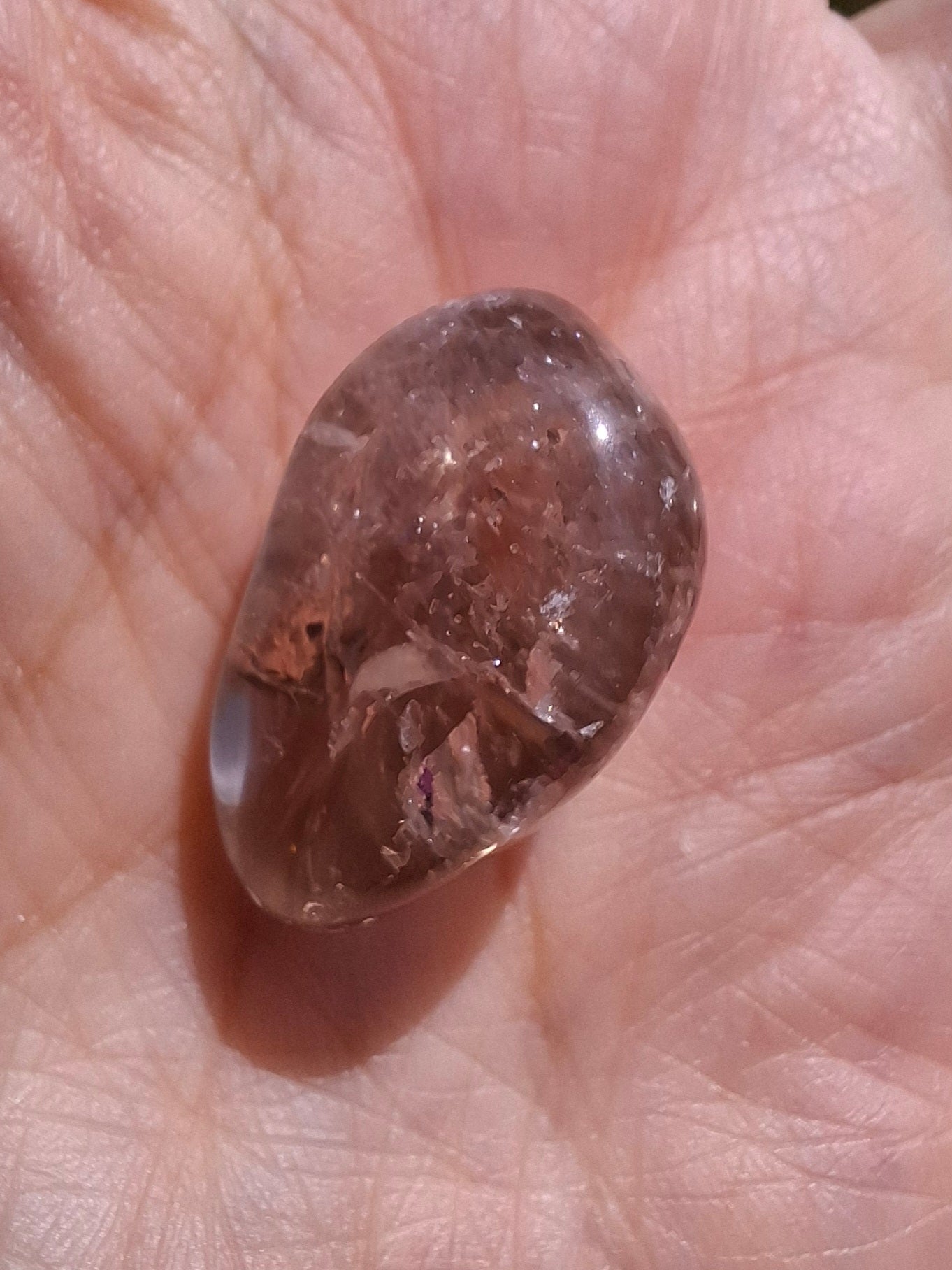 Smoky Quartz, Tumble Stone, Crystal (Ref: T102)