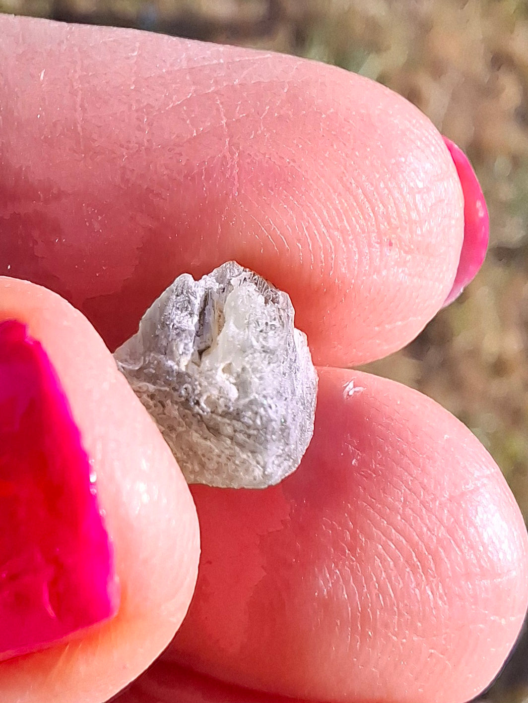 Moldavite Piece, SNOWFLAKE, FROSTED, BRUSNA, 0.69g, Tektite (Ref: 1503)