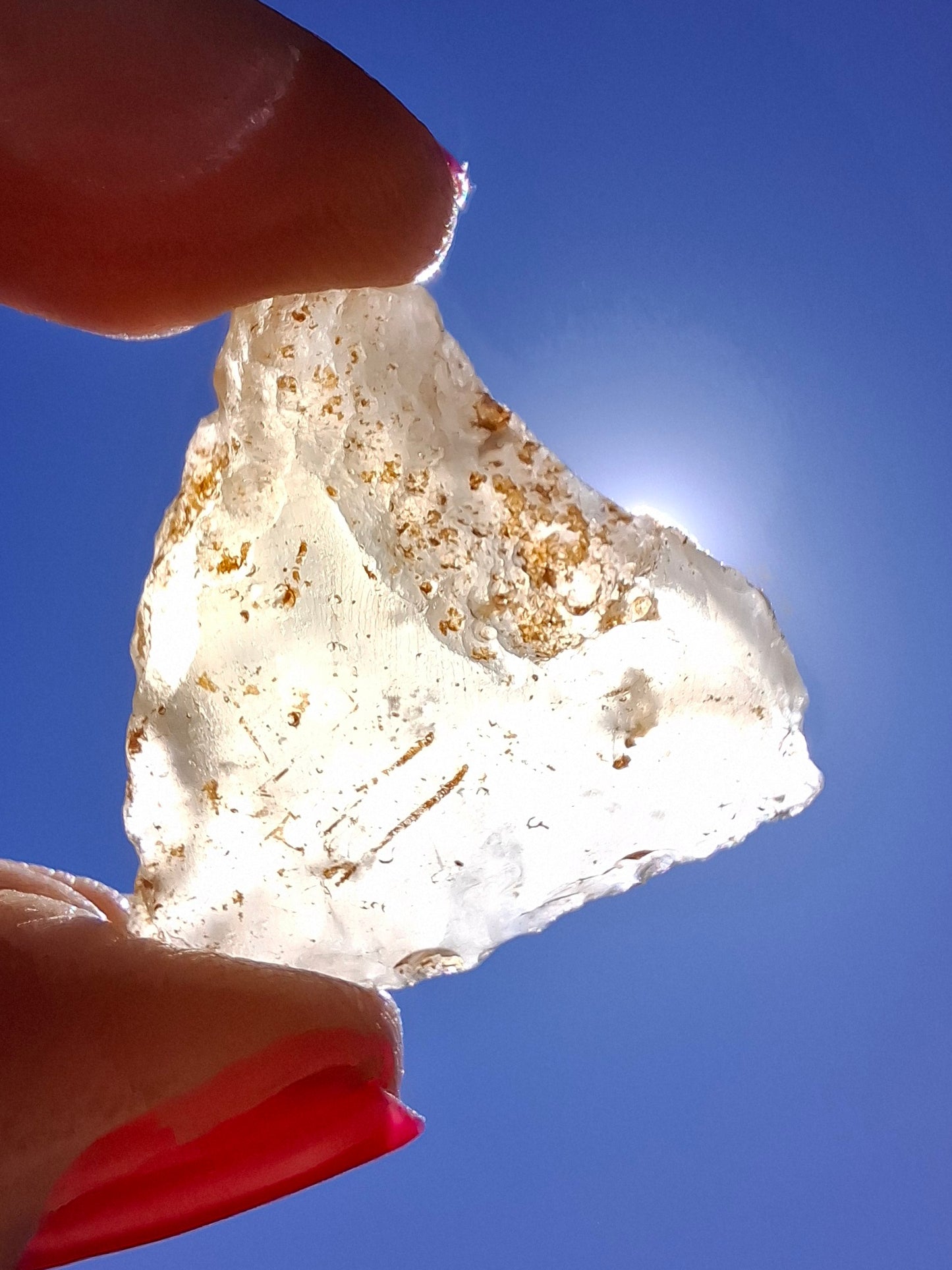 Libyan Desert Glass Piece, 7.91g, Tektite (Ref: LE8)
