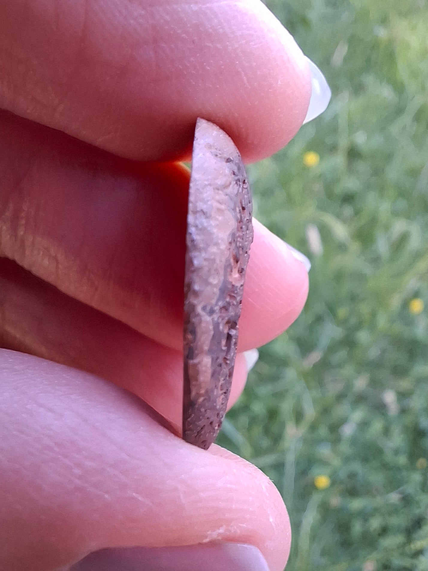 Small Haematite Ammonite HALF, 2.55g, Fossil (Ref: MA8)