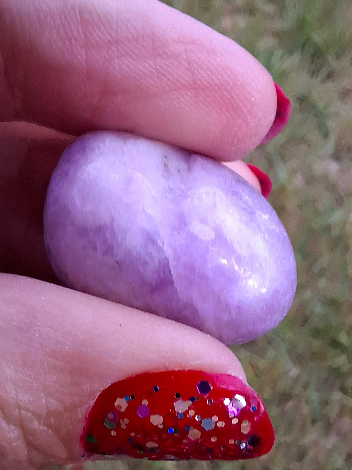 Lepidolite, Tumble Stone, Crystal (Ref: T118)