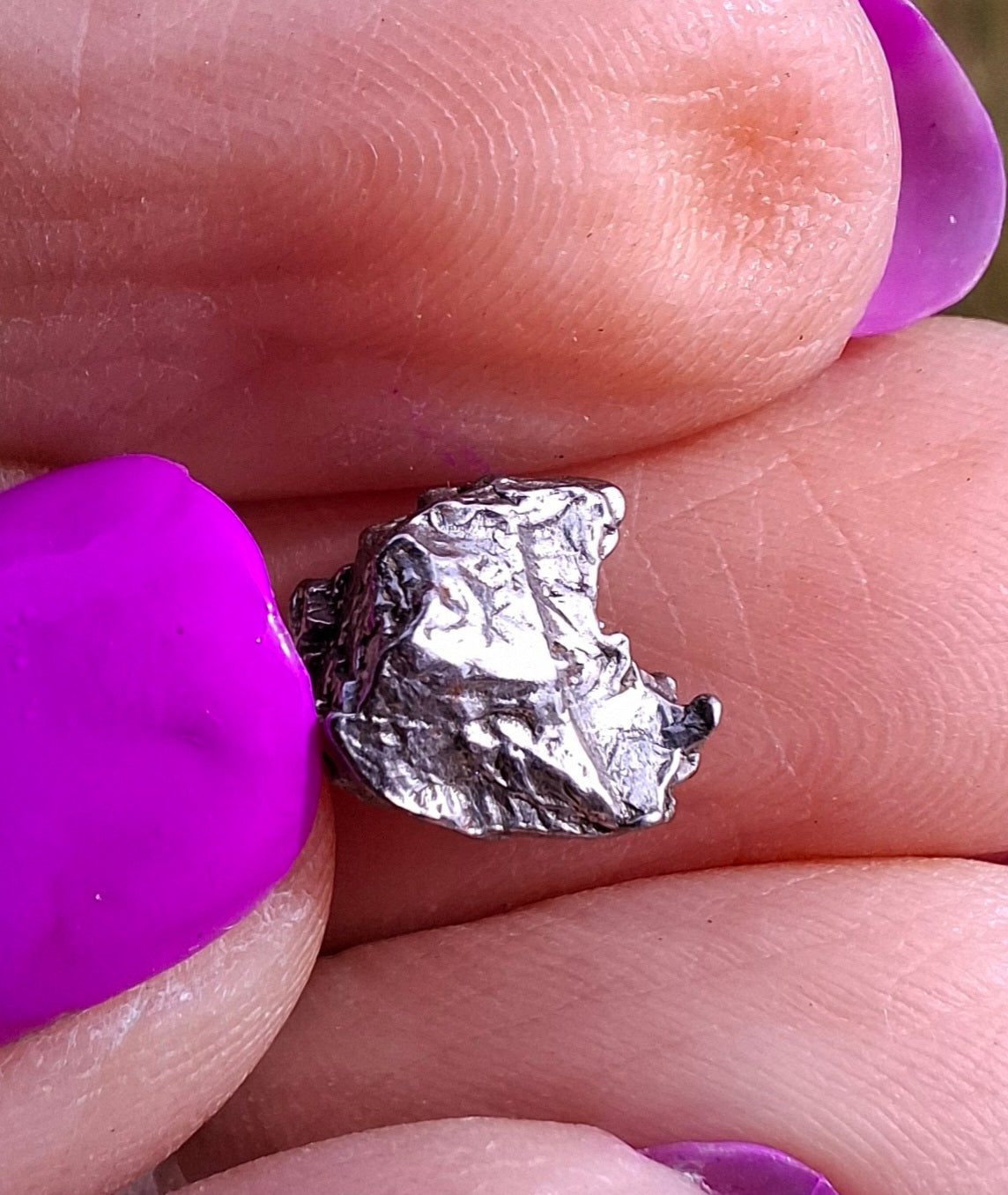 Campo del Cielo, 1.11g, Nickel Iron Meteorite (Ref: C15)