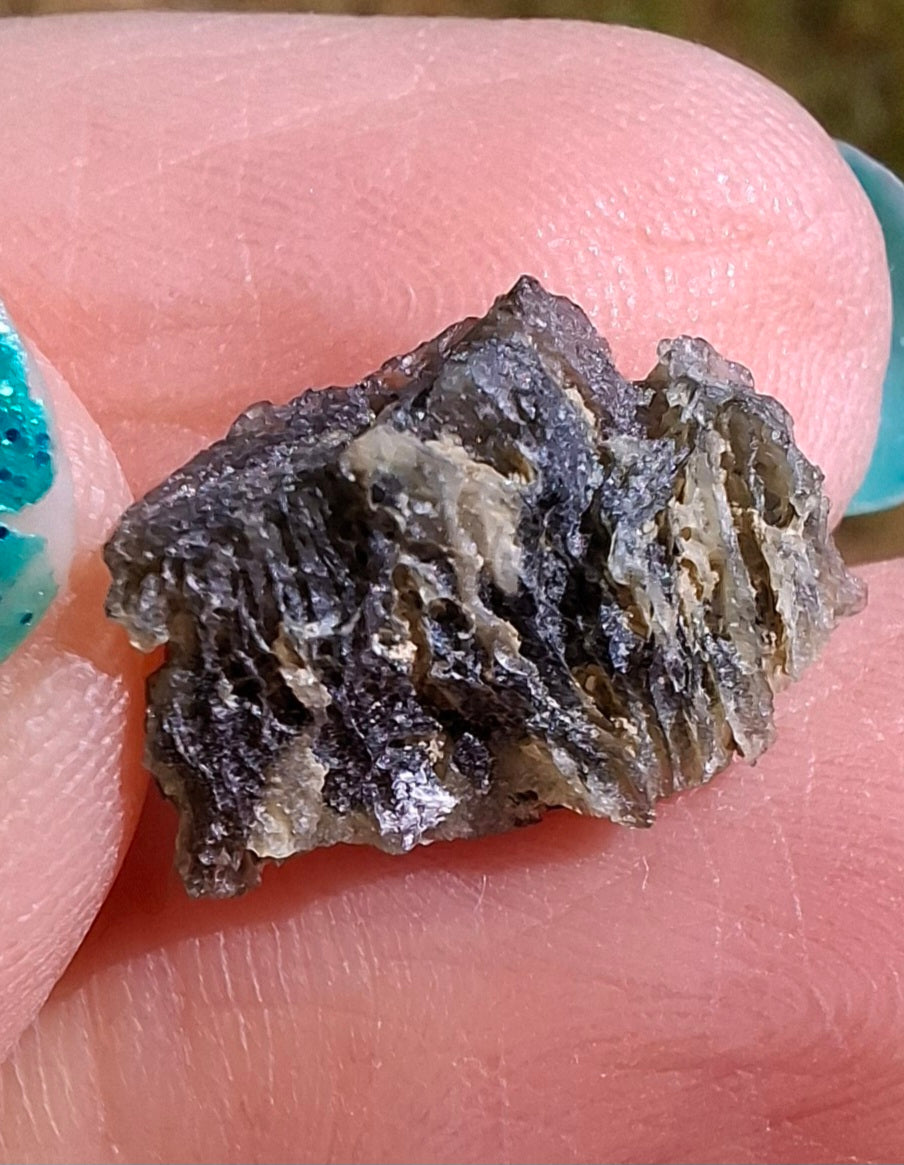 Moldavite Piece, 1.07g, Tektite (Ref: 1422)