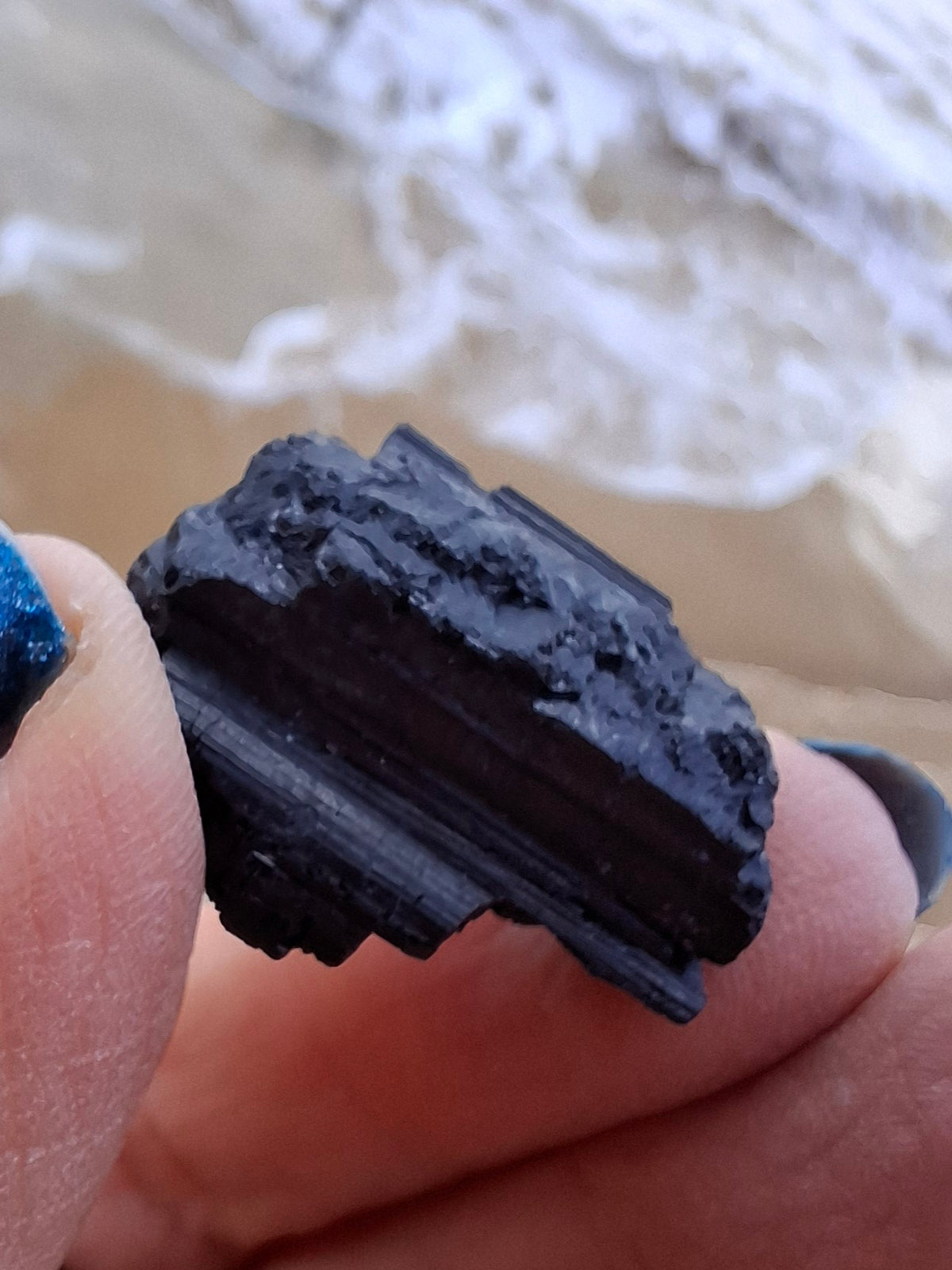 Black Tourmaline RAW, 8.70g, Crystal (Ref: RBT4)