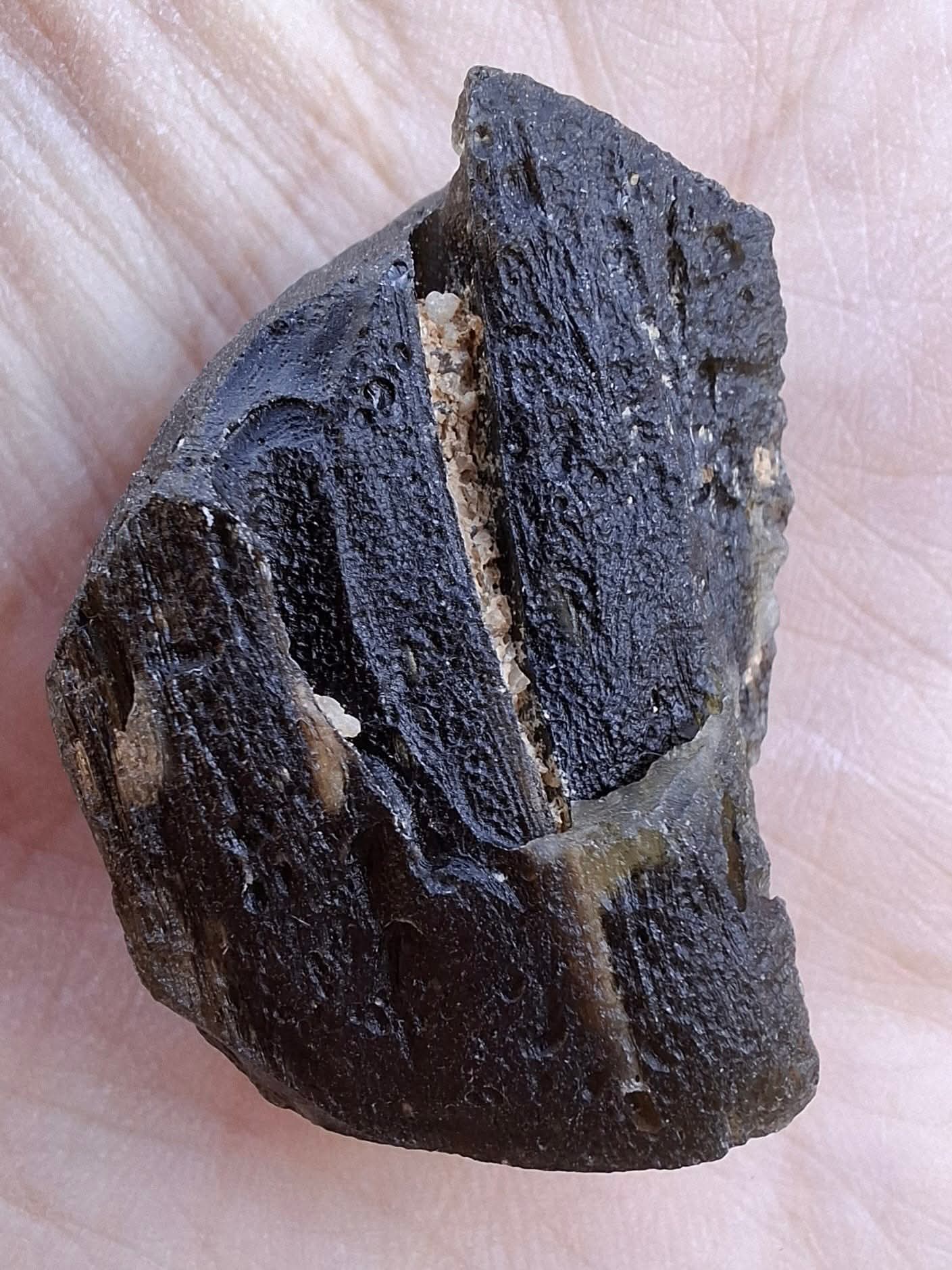 Moldavite Piece, JAKULE, 16.07g, Tektite (Ref: 1179)