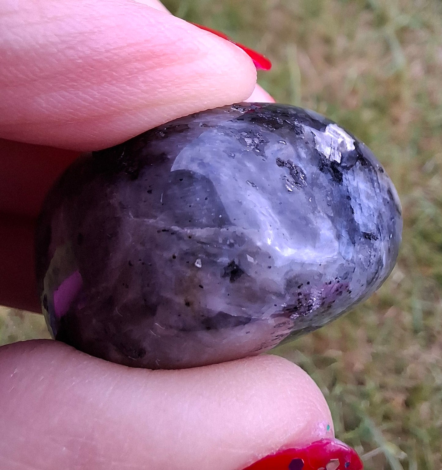 Larvikite, Tumble Stone, Crystal (Ref: T127)