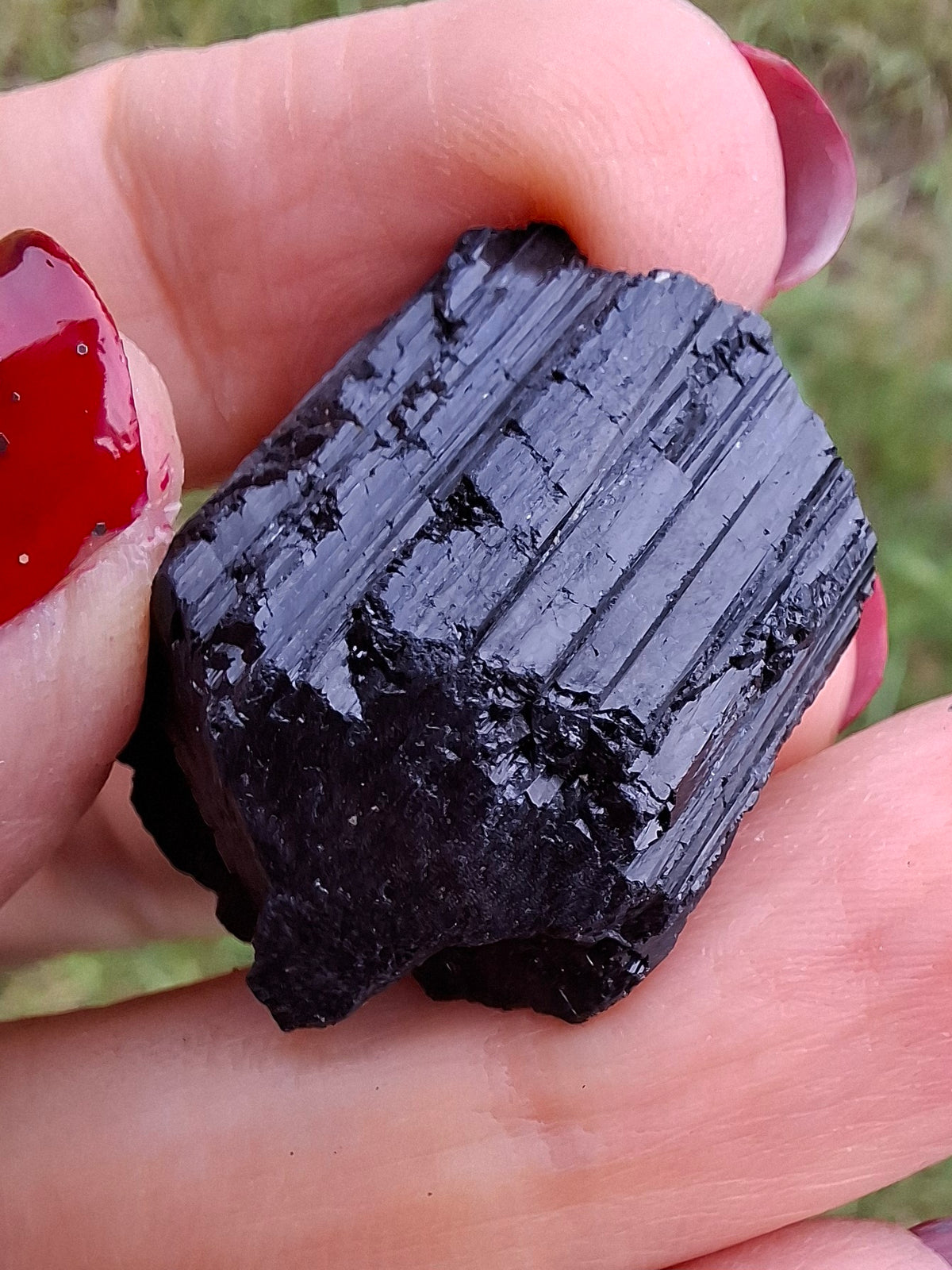 Black Tourmaline RAW, 11.70g, Crystal (Ref: RBT6)